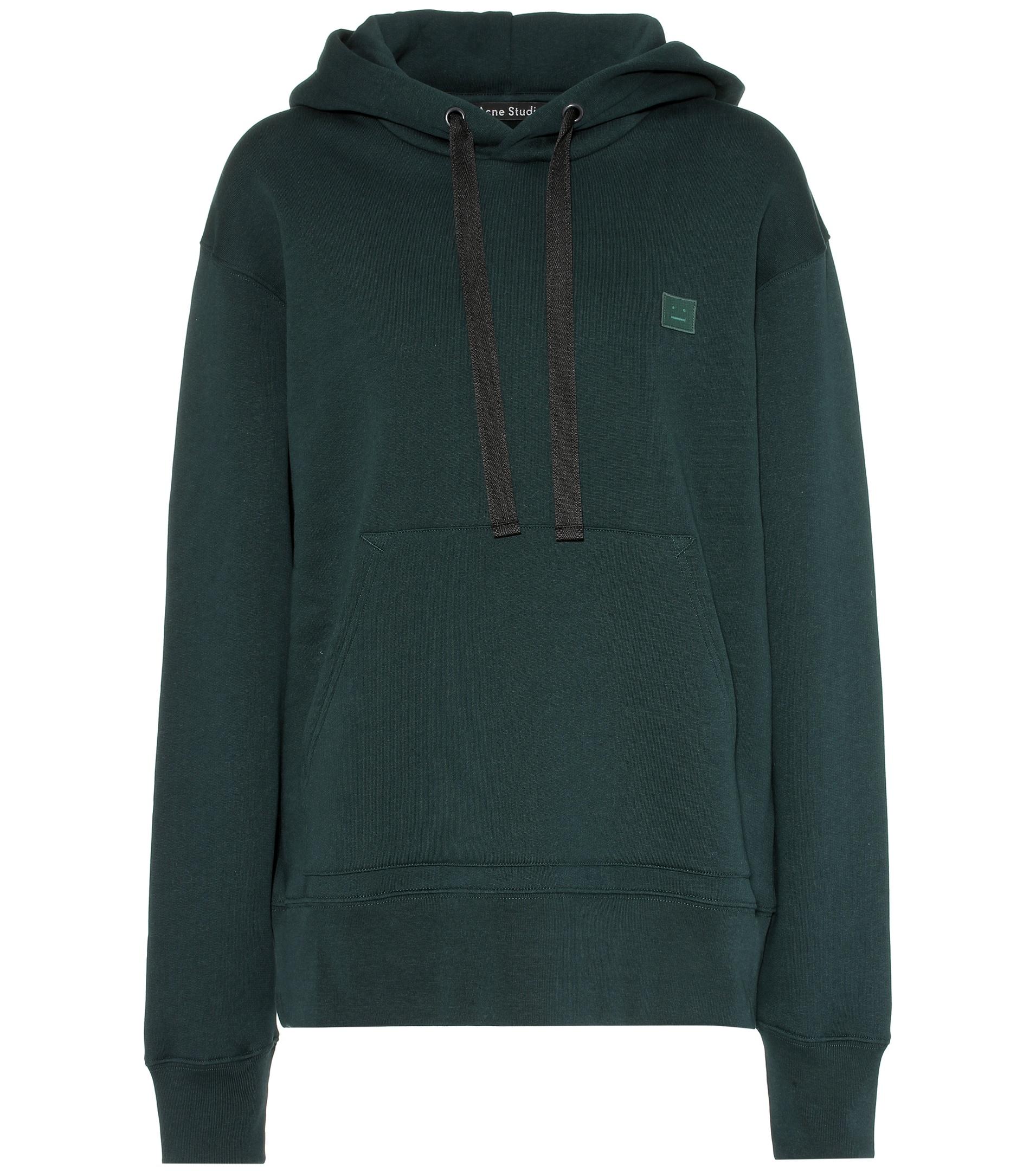acne hoodie green