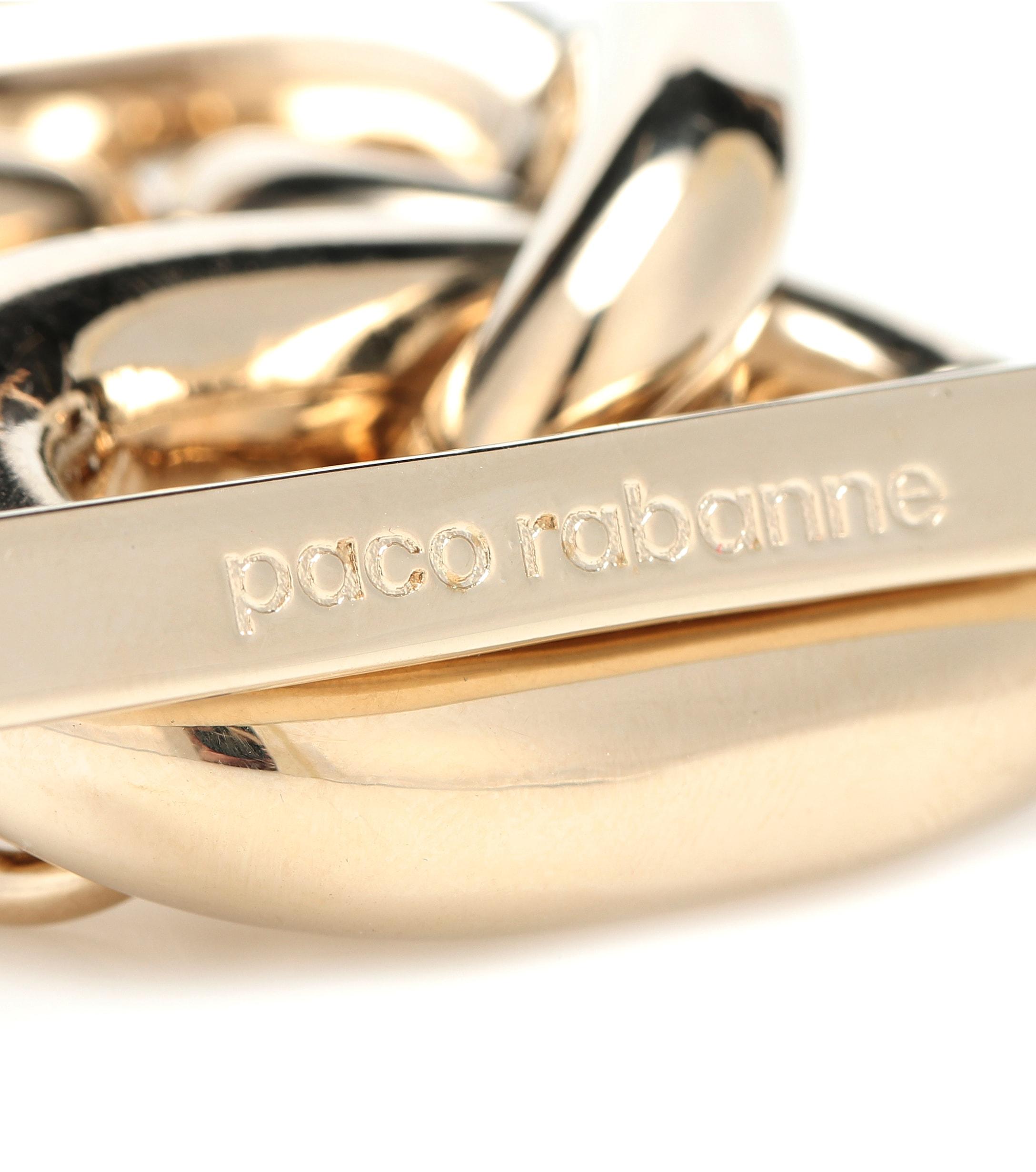 Paco Rabanne Chain Link Bracelet in Gold (Metallic) Lyst