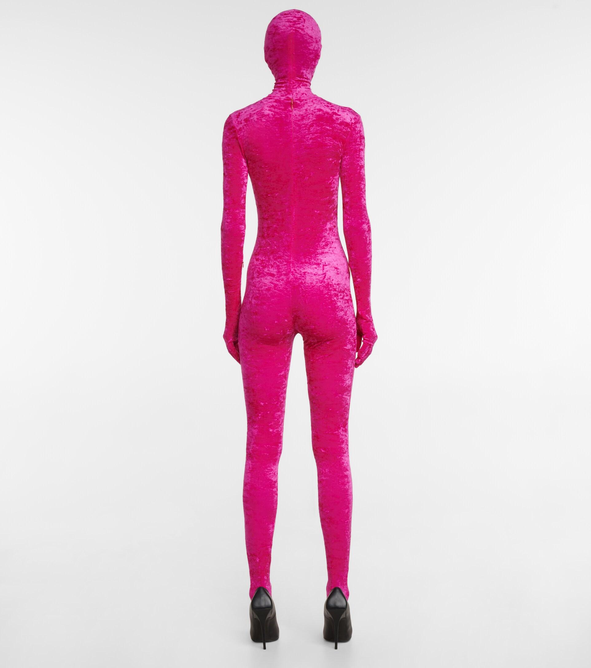 Vetements Velvet Full-body Jumpsuit in Pink Lyst