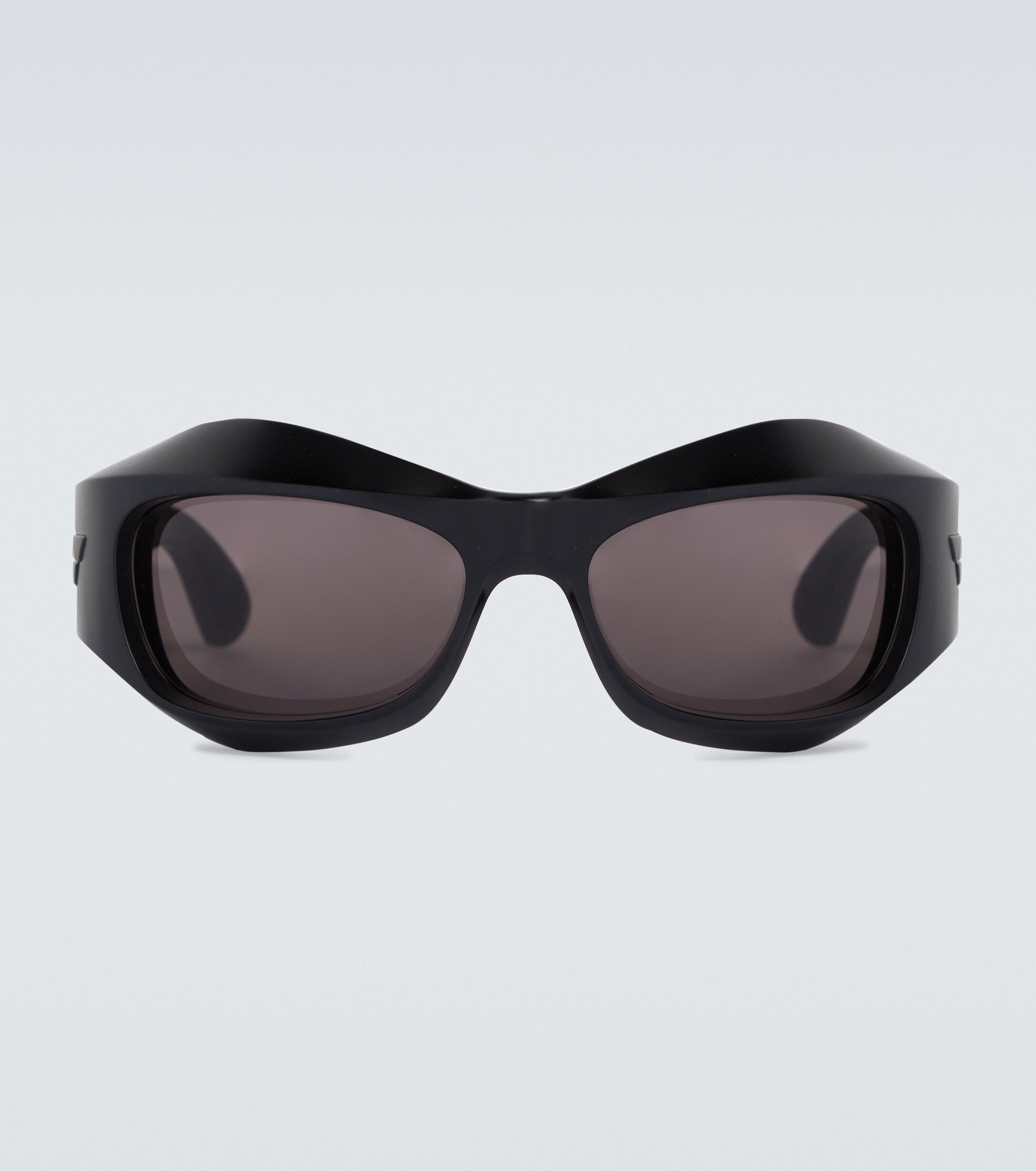 Bottega Veneta Wrap-around Acetate Sunglasses in Black for Men | Lyst Canada