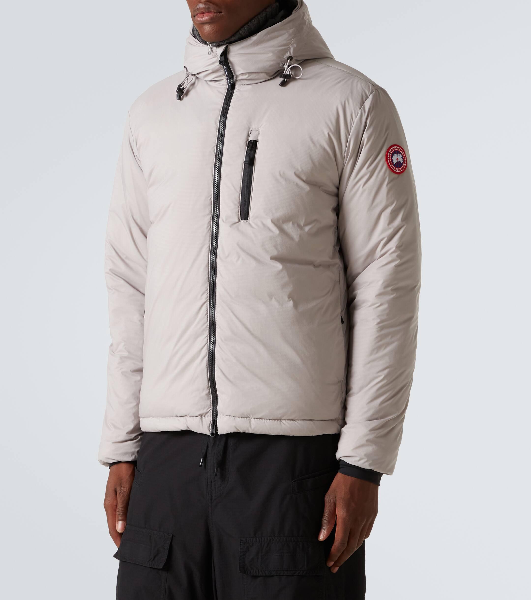 Canada Goose Lodge Hoody Down Jacket in Grey for Men Lyst Australia