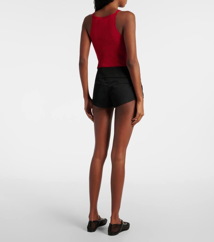 ショートパンツ COURREGES Women Shorts  Burmudas PERCPA013VY0003 Black Courreges Shorts for Women | Online Sale up to 80% off | Lyst