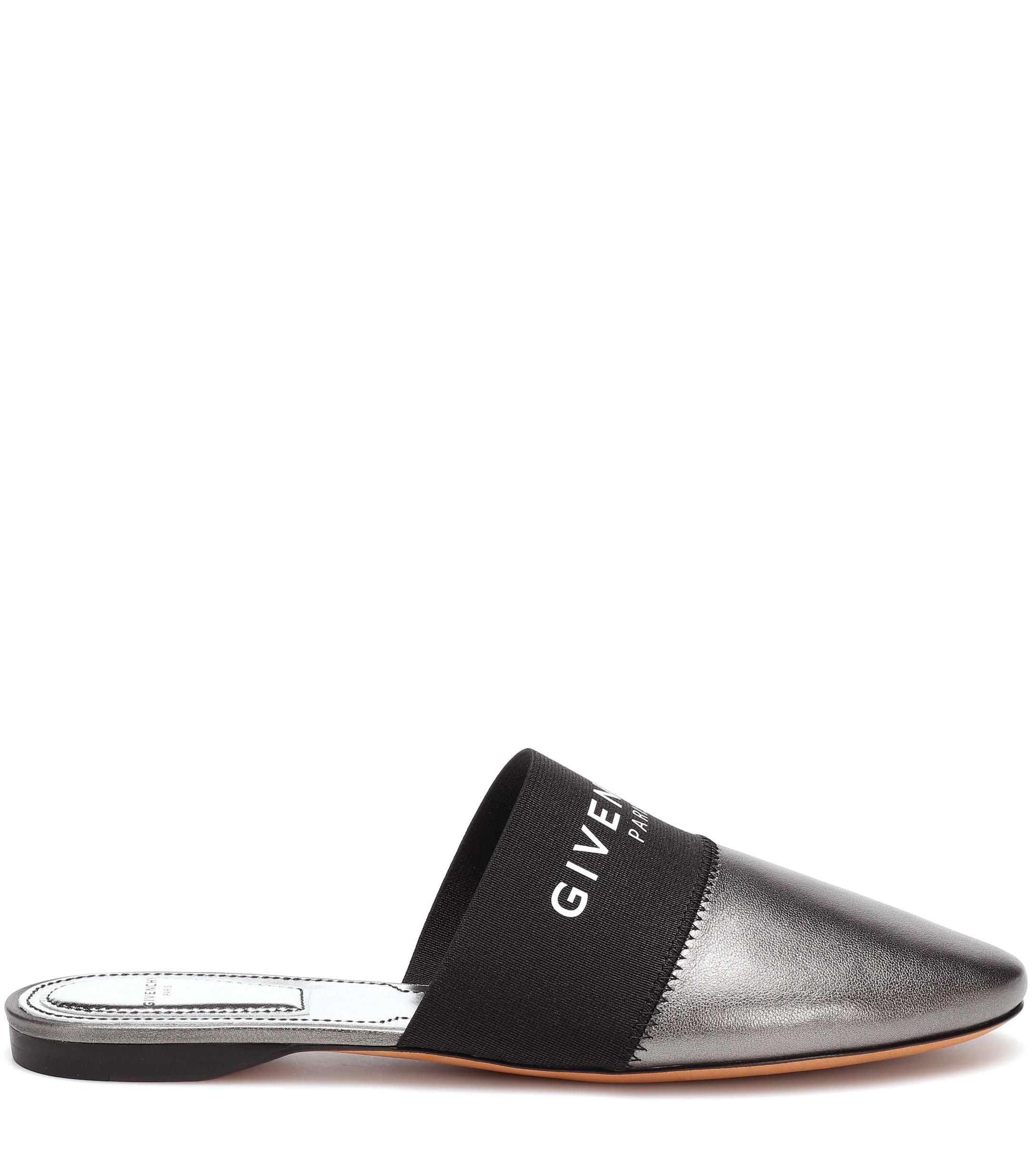 【関税＆送料込み】Givenchy Monogram Flat Mules Givenchy Monogram Cotton G Cube-Heel Mule Sandals | Neiman