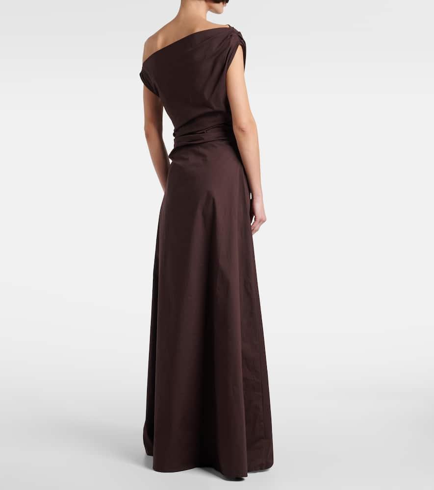 ワンピース STAUD Woman Dress Brown R25S2108YP DKMS STAUD Asymmetrical Dresses for Women | Lyst