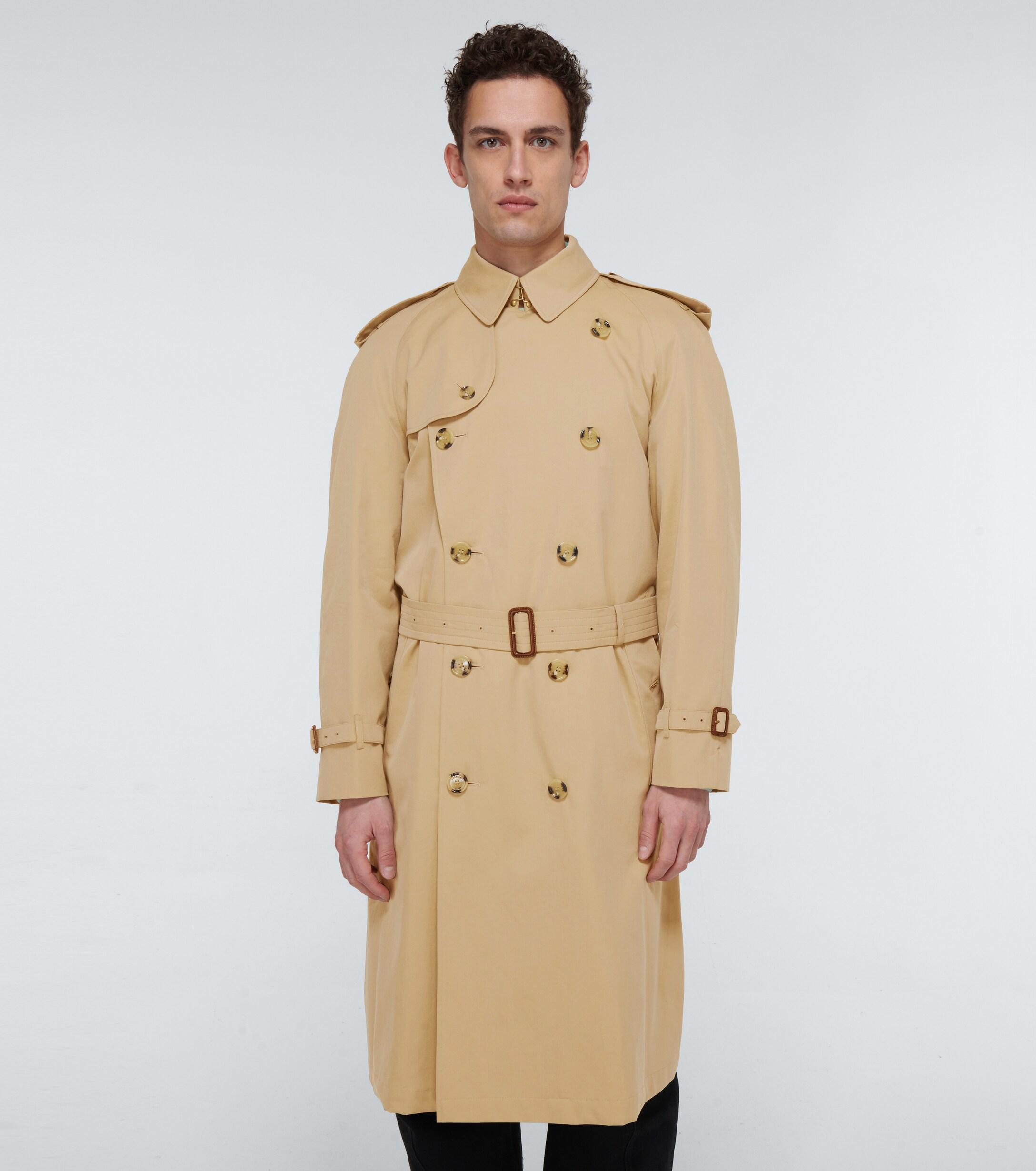 Burberry Cotton Westminster Classic Trench Coat in Beige (Natural) - Lyst