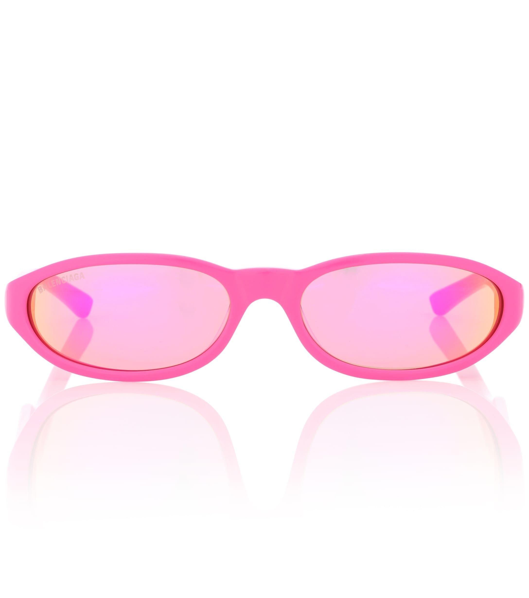 Розовые солнцезащитные очки купить. Balenciaga Neo очки. Balenciaga Pink очки. Розовые солнцезащитные очки. Детские розовые очки.
