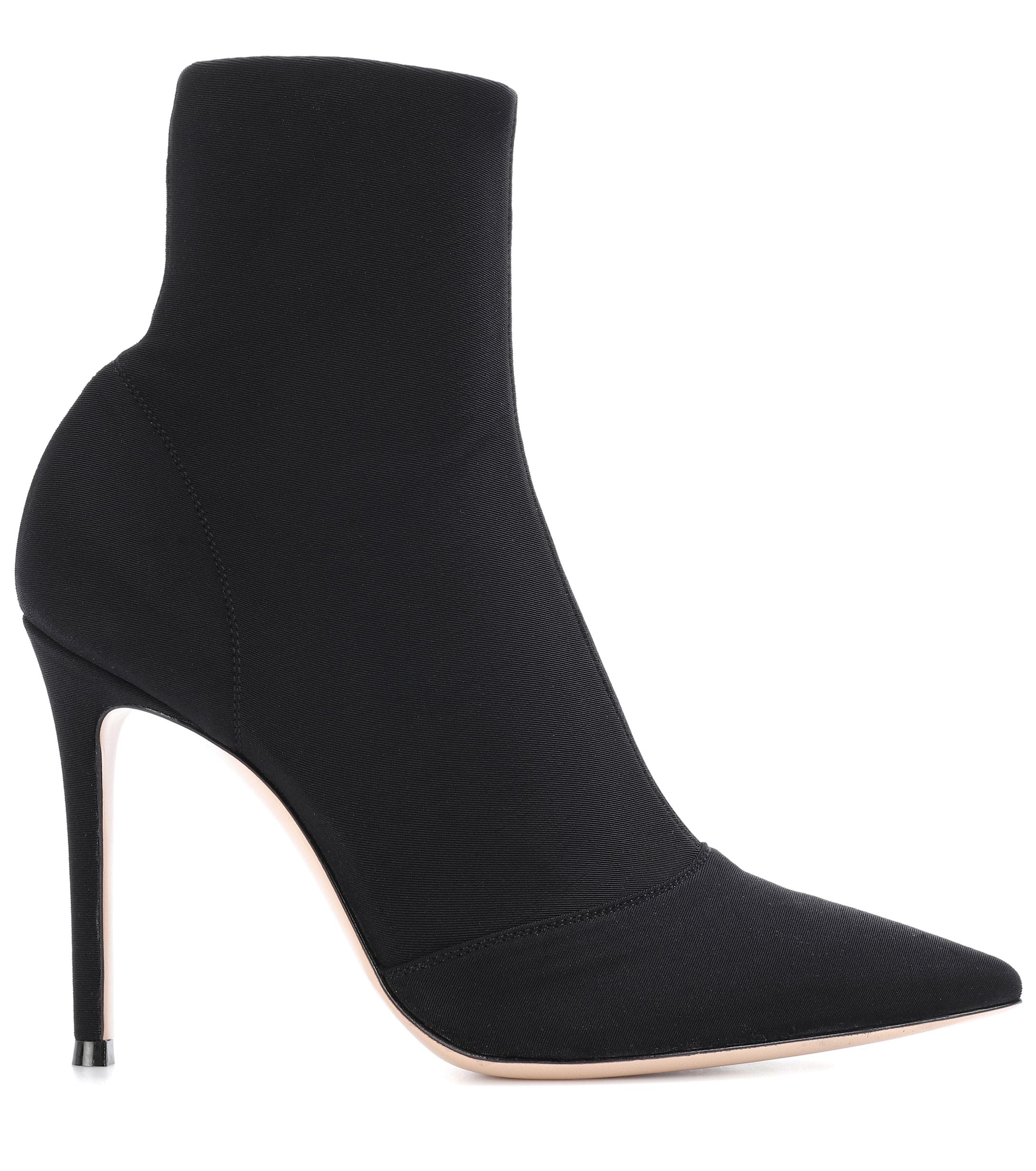 Gianvito Rossi Ankle Boots Black Elite 85 | Lyst