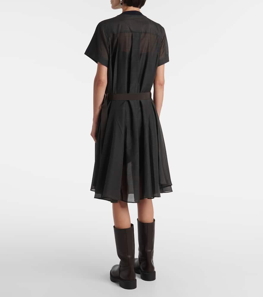 【VIP価格★関税込】Sacai/ Dresses Sacai Panelled Mini Dress | Black | FARFETCH