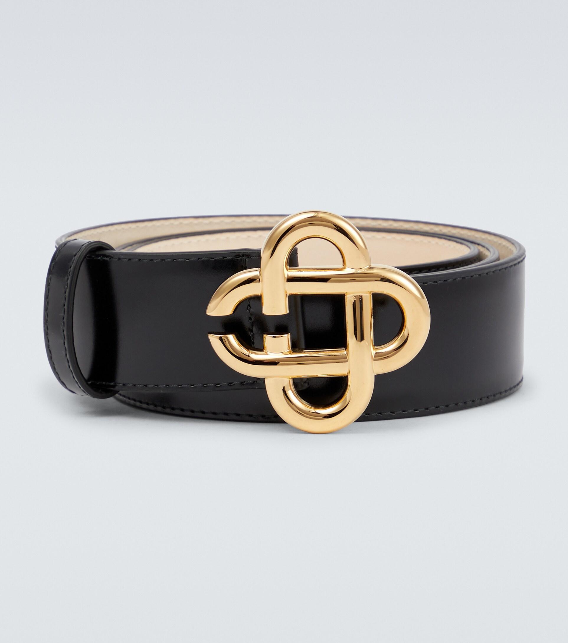 Casablanca CC Logo Buckle Belt