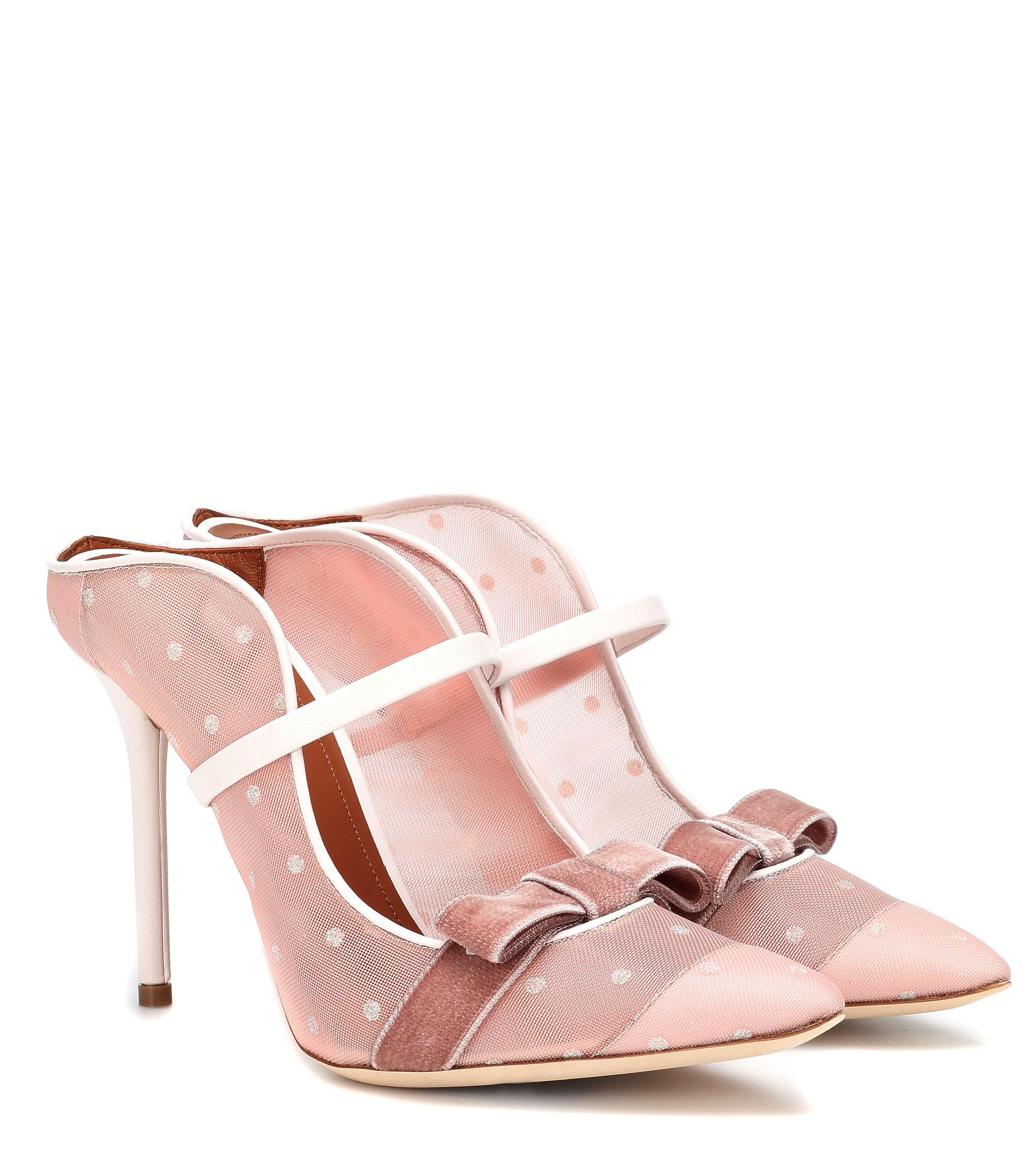 malone souliers pink