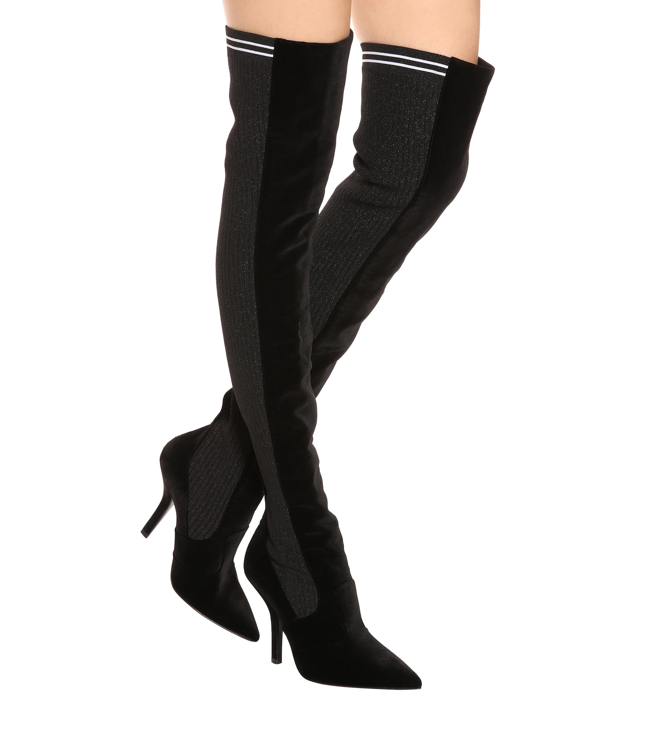 fendi over the knee boots