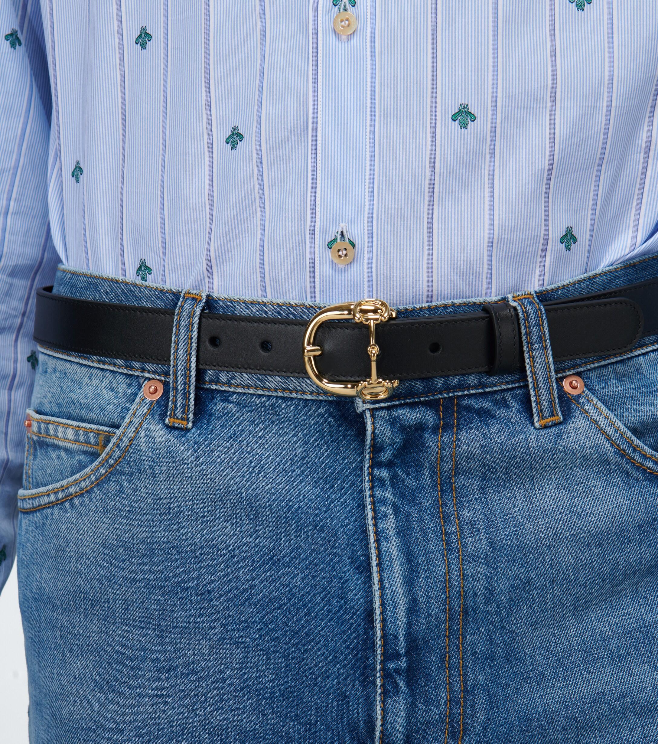 Gucci horsebit belt sale