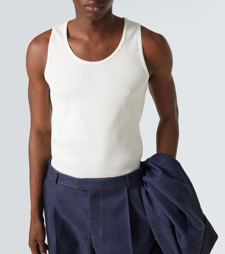 Tシャツ・カットソー BOTTEGA VENETA LIGHTWEIGHT KNIT SLEEVELESS TOP Bottega Veneta Sleeveless t-shirts for Men | Online Sale up