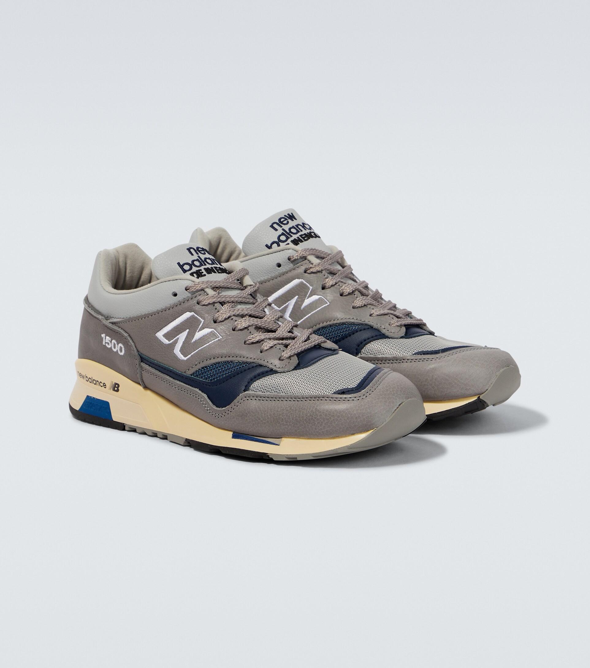 New Balance Made In Uk 1500 Low-top Sneakers in Gray for Men | Lyst