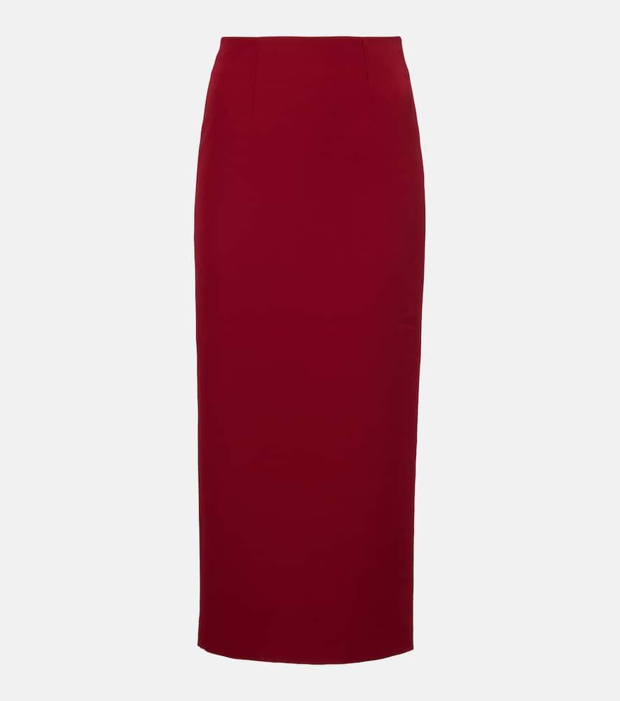 スカート ROLAND MOURET Women Skirts RMSS23043SGGREEN Green Roland Mouret cady dress in green worn to Wimbledon by Kate