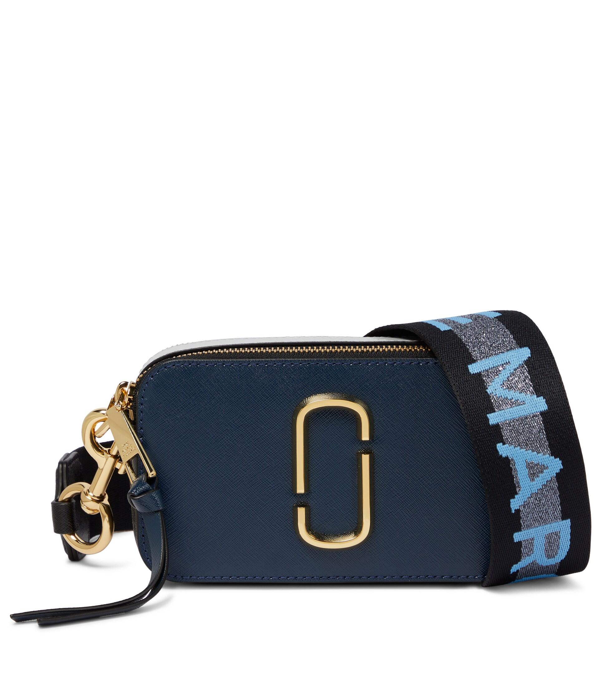 Marc Jacobs The Snapshot Leather Camera Bag in Blue Lyst