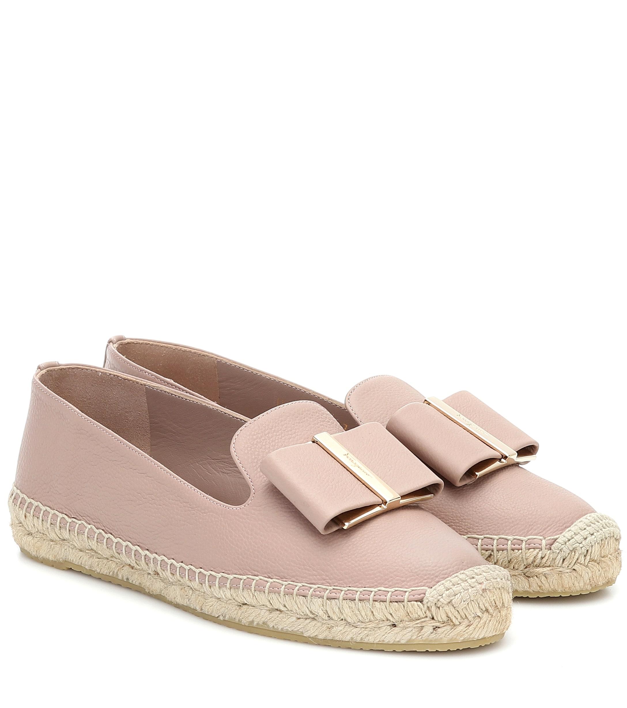 salvatore ferragamo women's sannio espadrille flats
