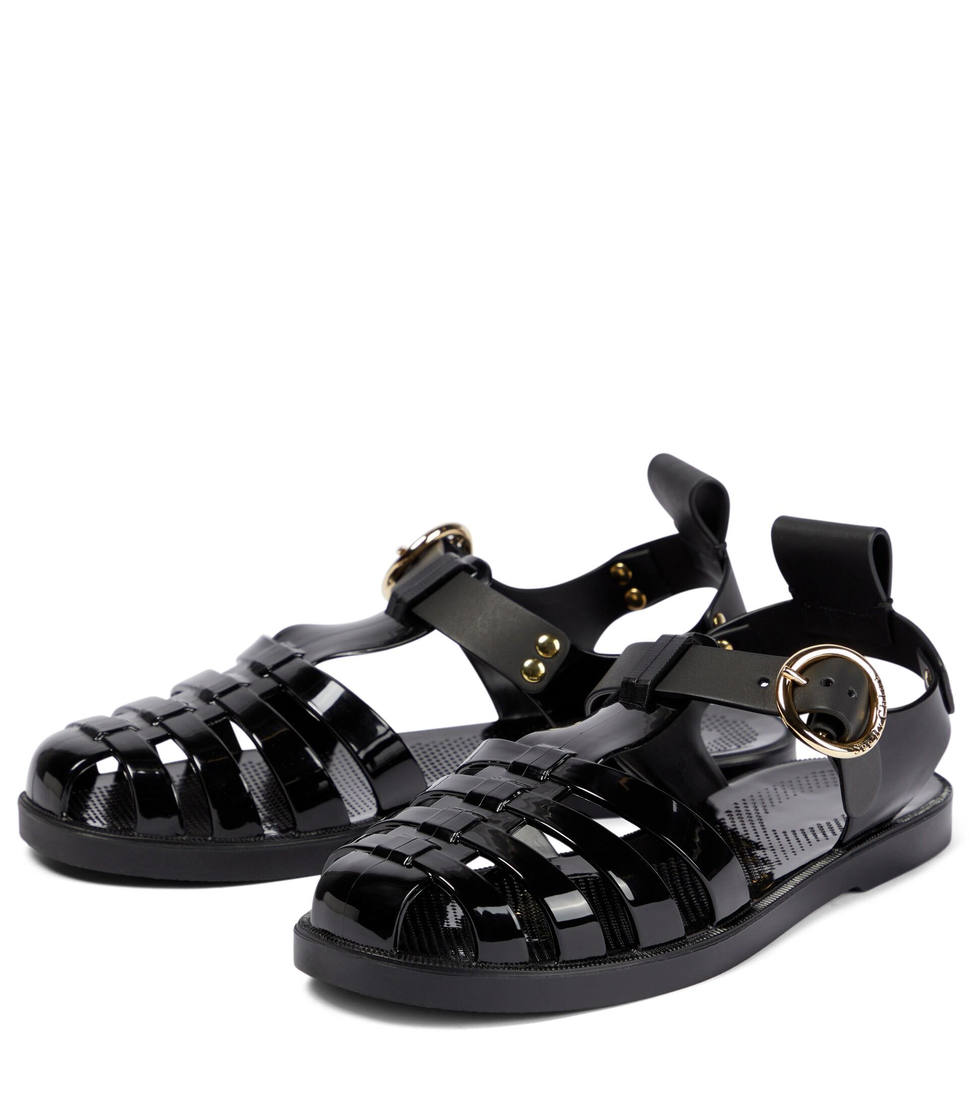See By Chloé Millye Sandals in Black | Lyst