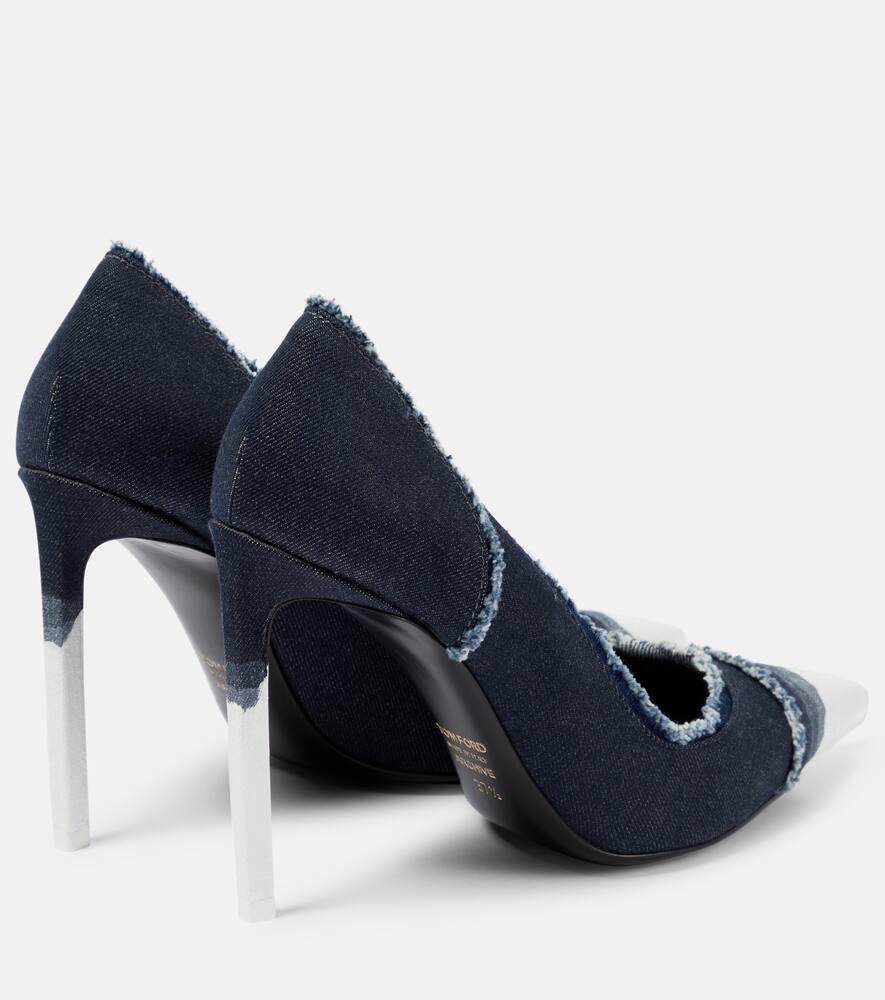 Tom Ford Denim Pumps in Blue Lyst