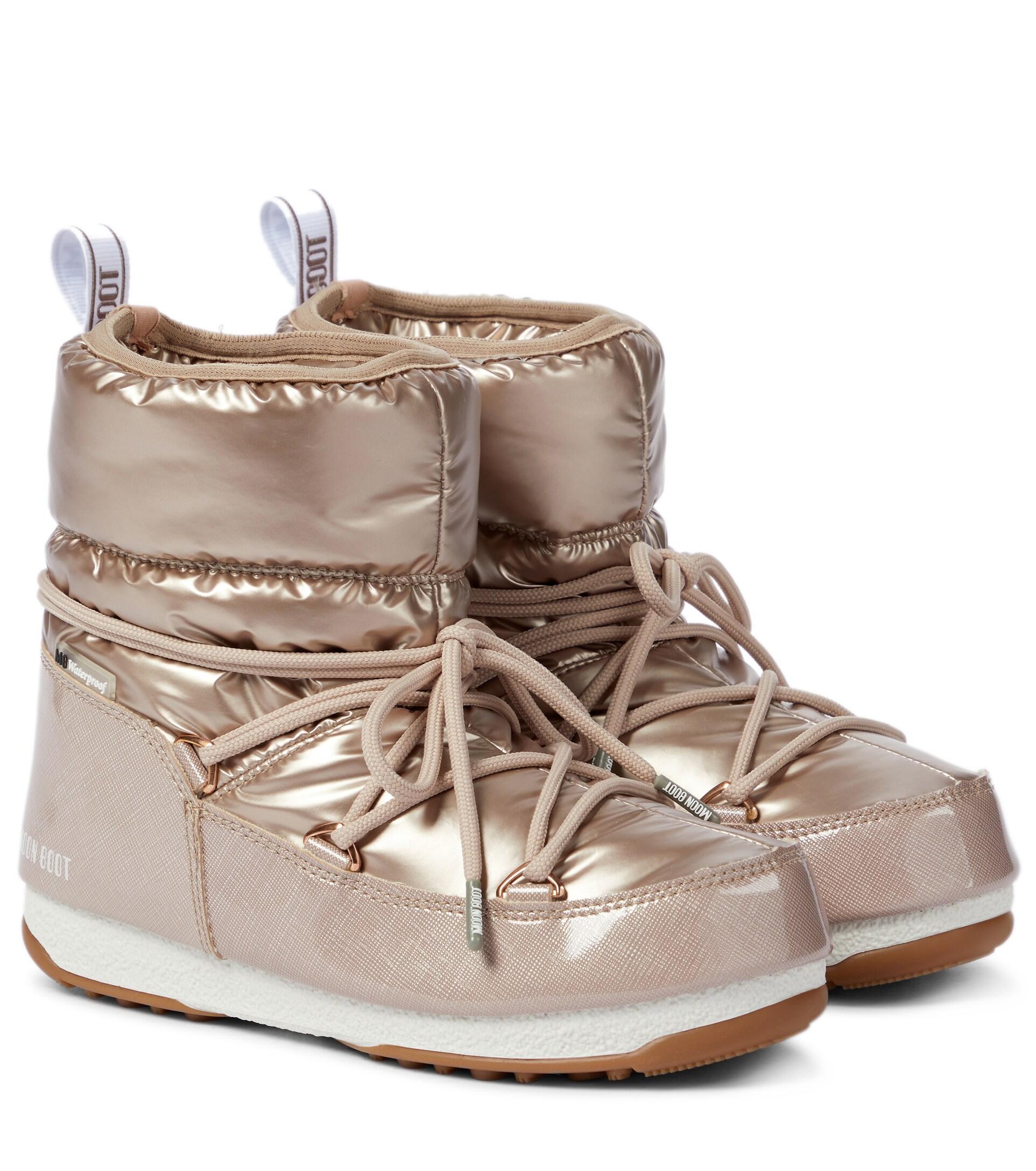 Moon Boot Low Pillow Wp Snow Boots | Lyst