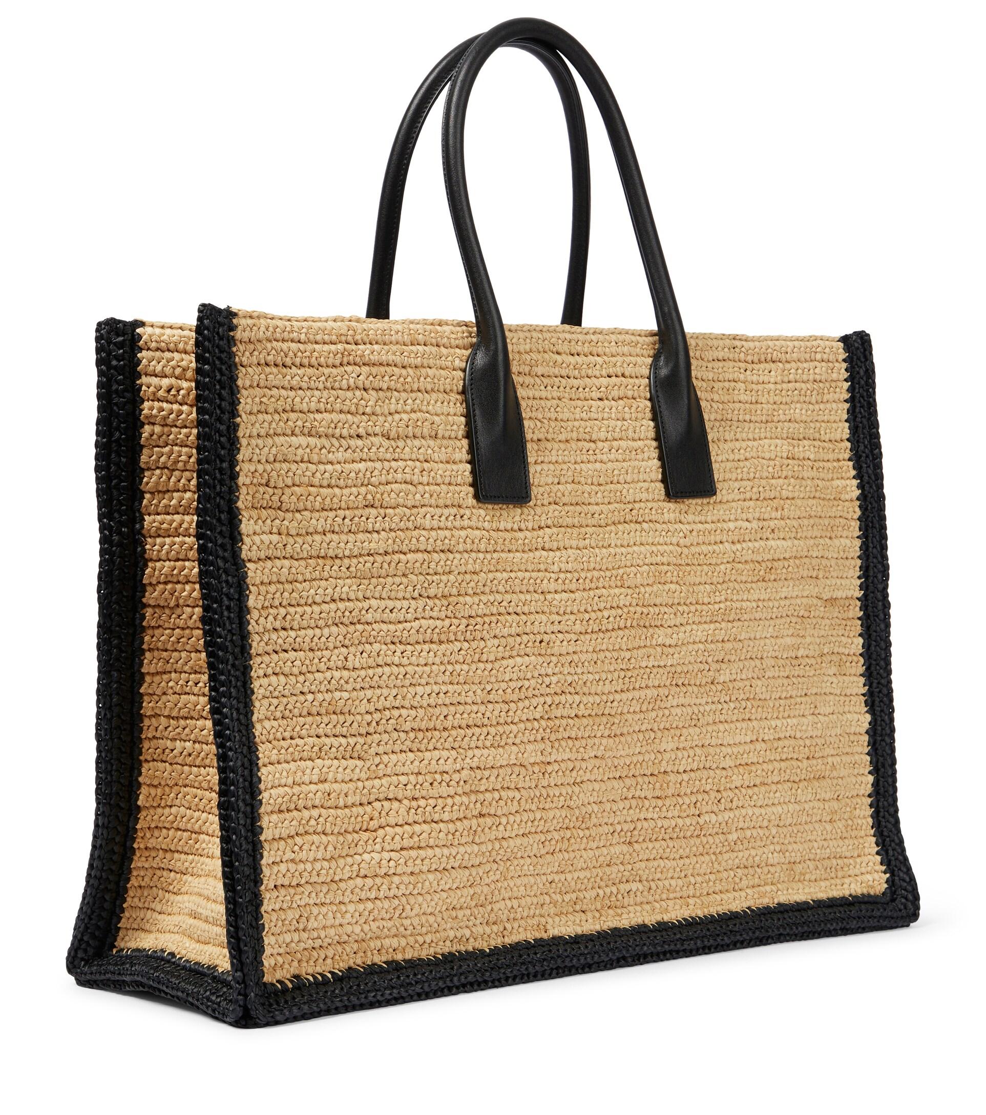rive gauche tote bag in raffia and … curated on LTK