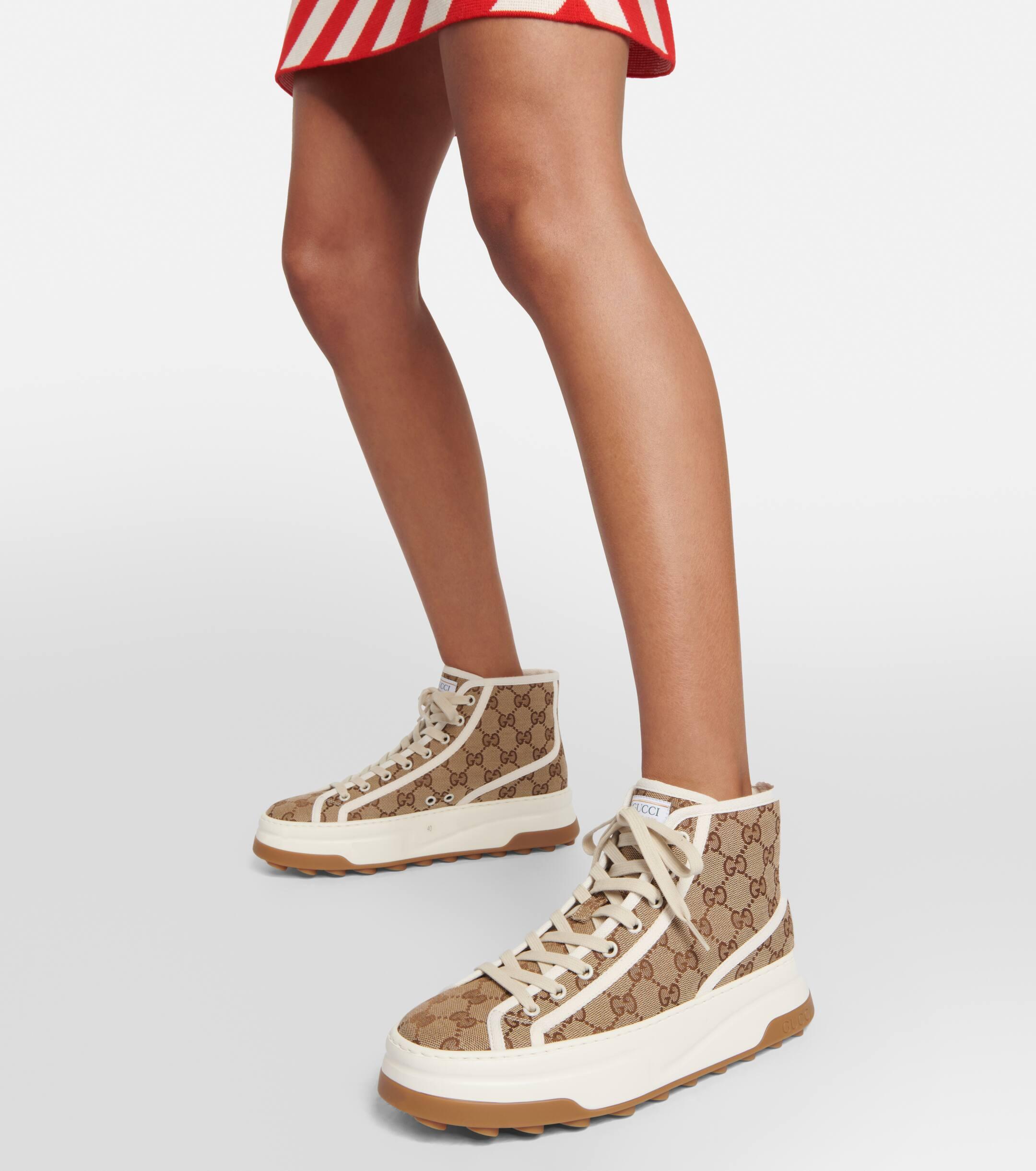 Gucci high top trainers womens 2025