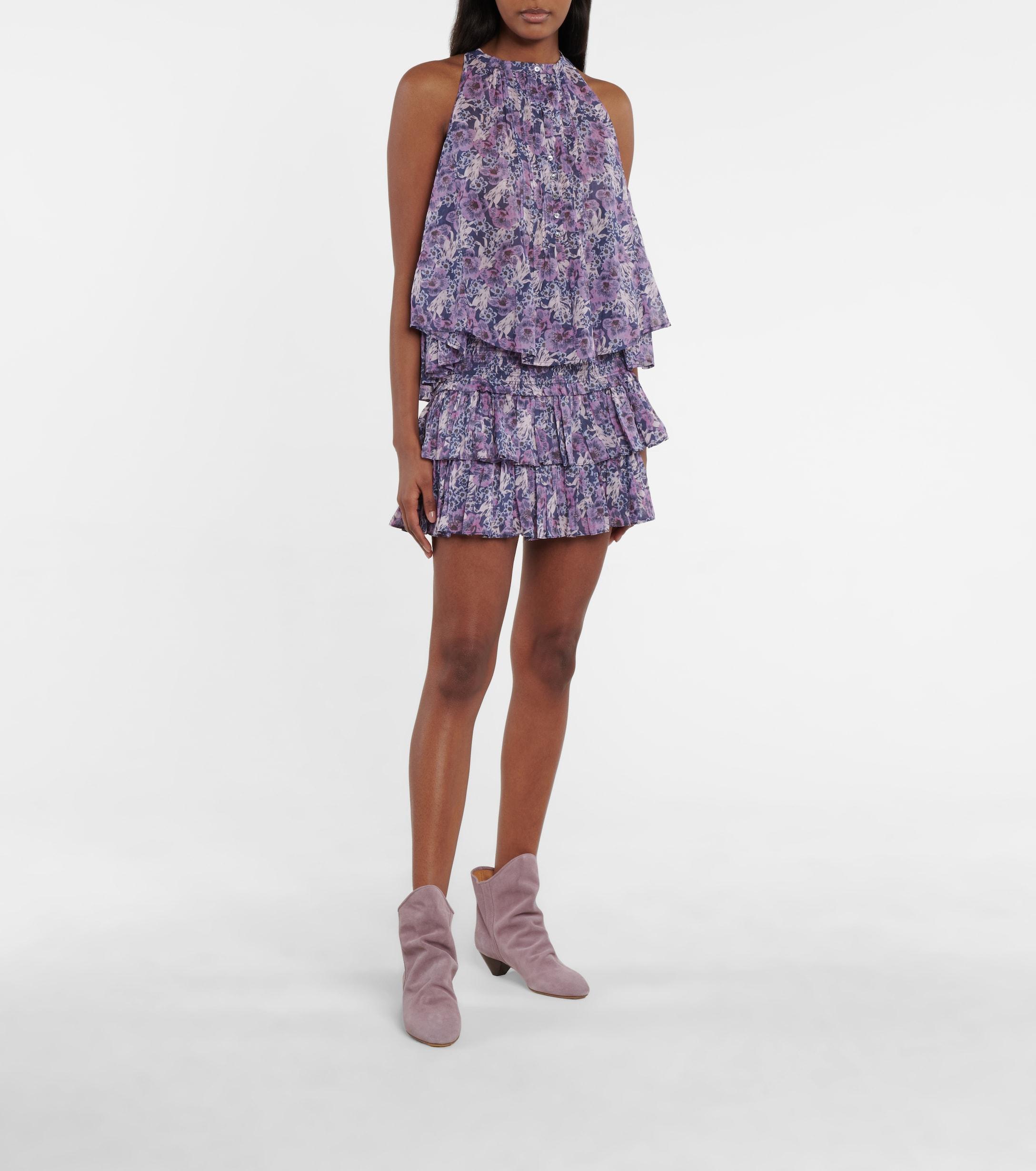 isabel marant etoile violette blouse