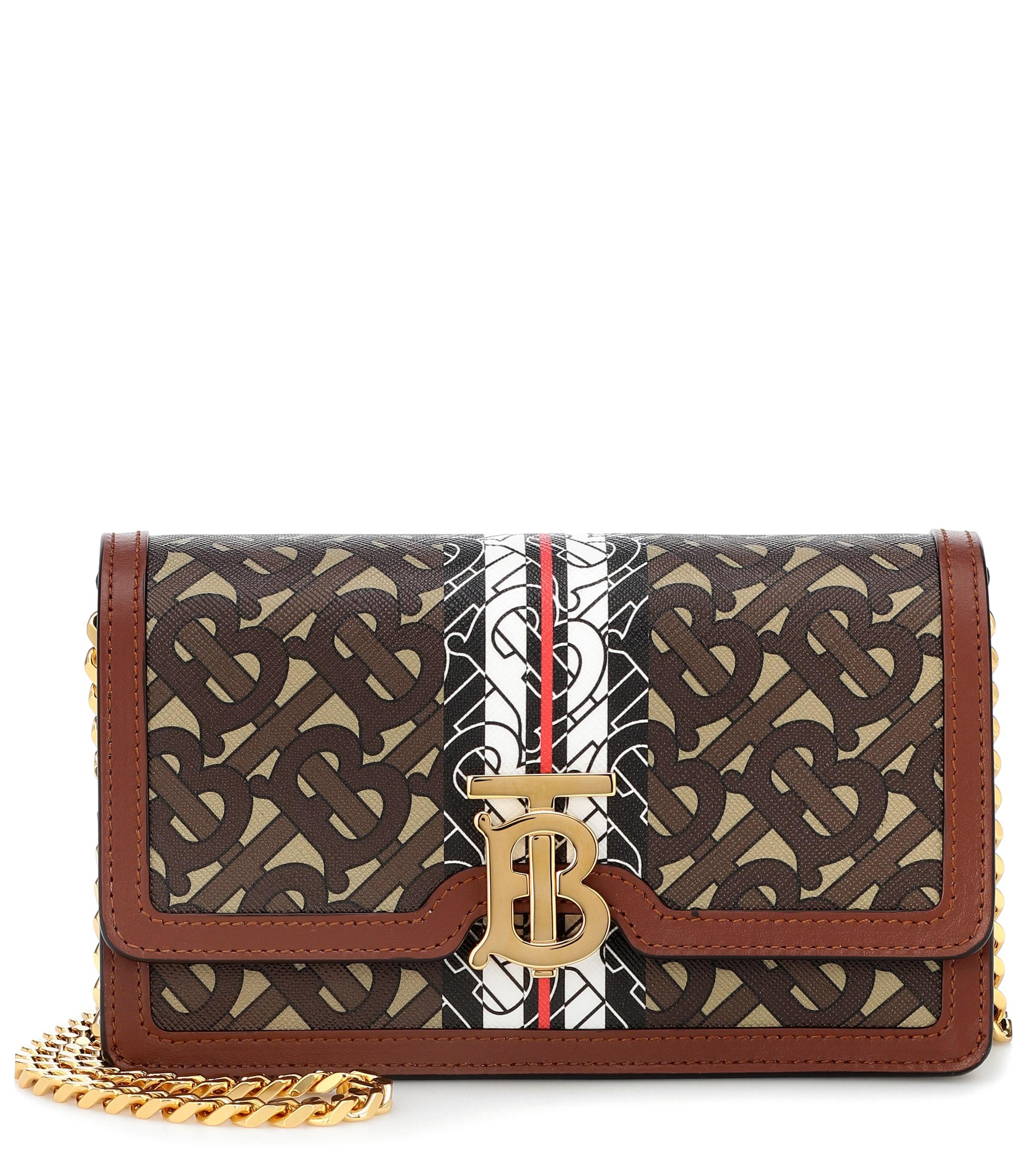 burberry canvas tb bag