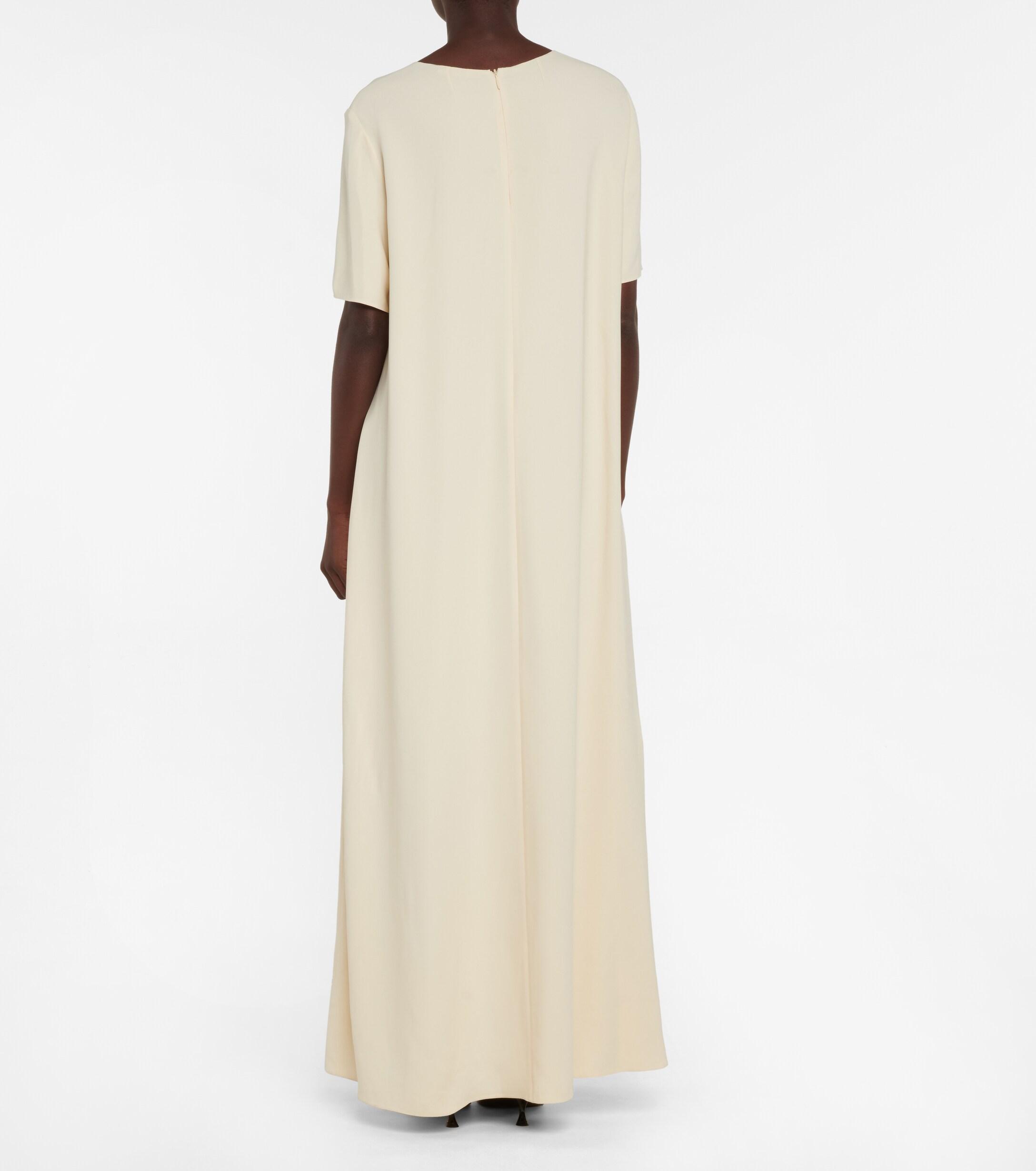 The Row Robi Cady T-shirt Maxi Dress in White | Lyst