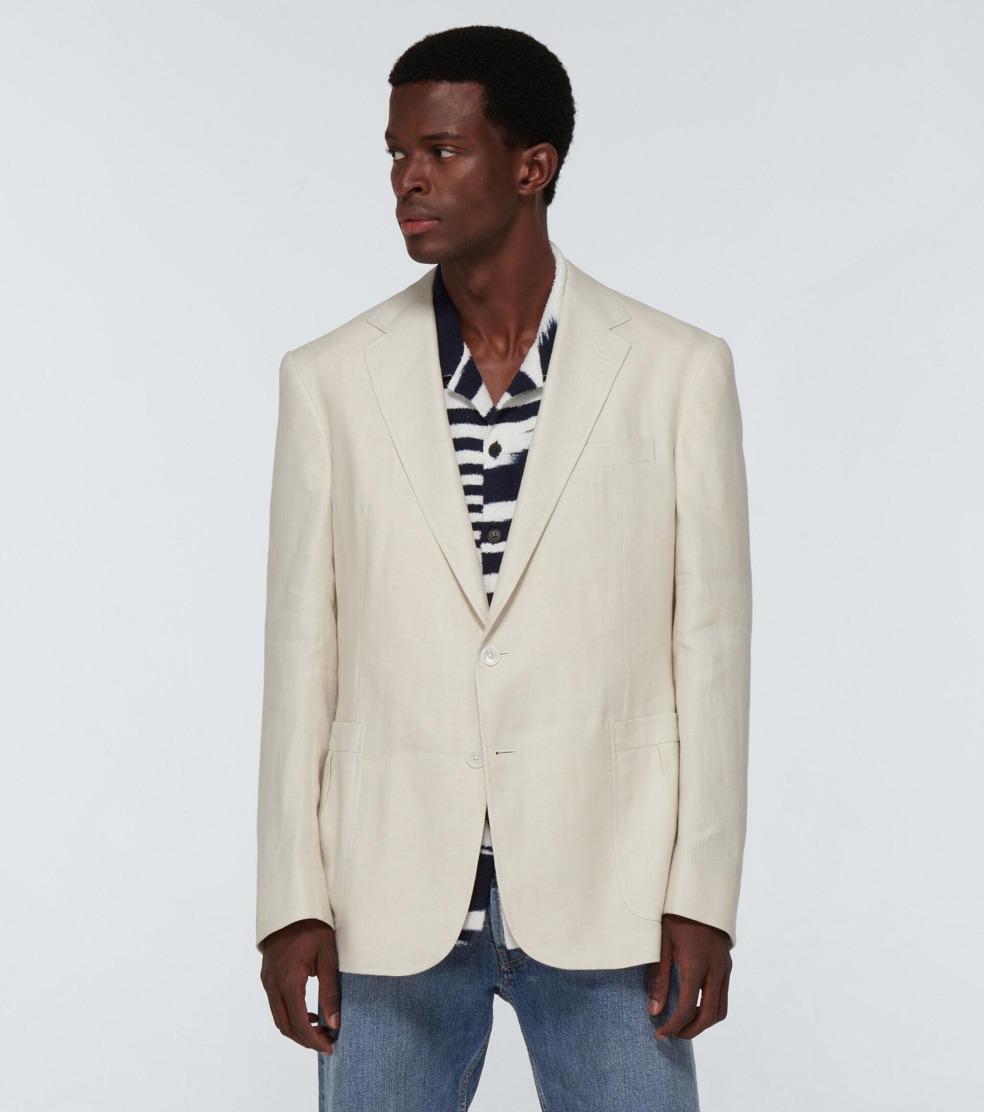 Kent Hayden Linen-blend Blazer 