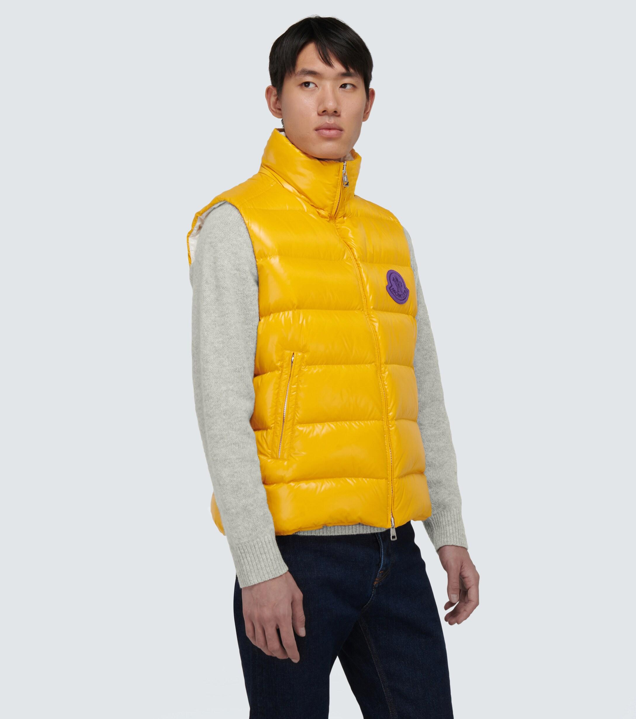 Moncler Genius Synthetic 2 Moncler 1952 Park Gilet in Yellow for 
