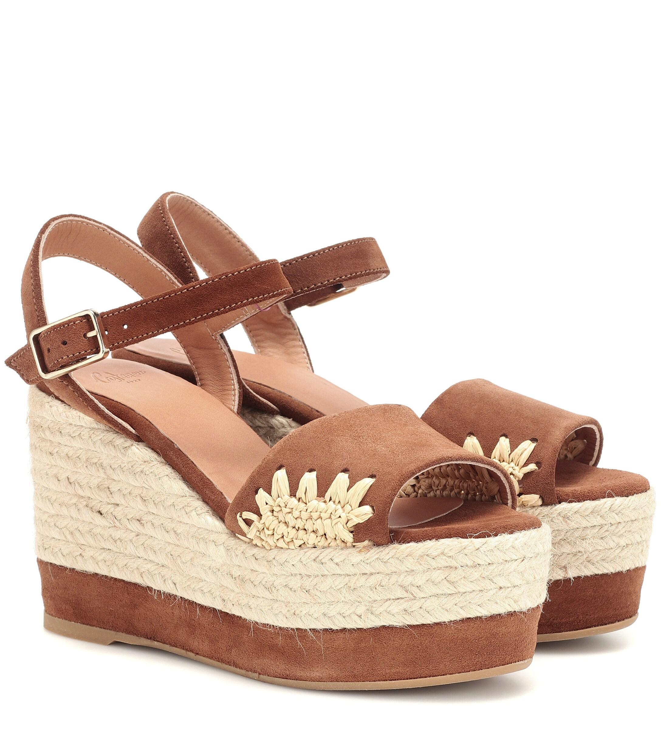 castaner suede wedges