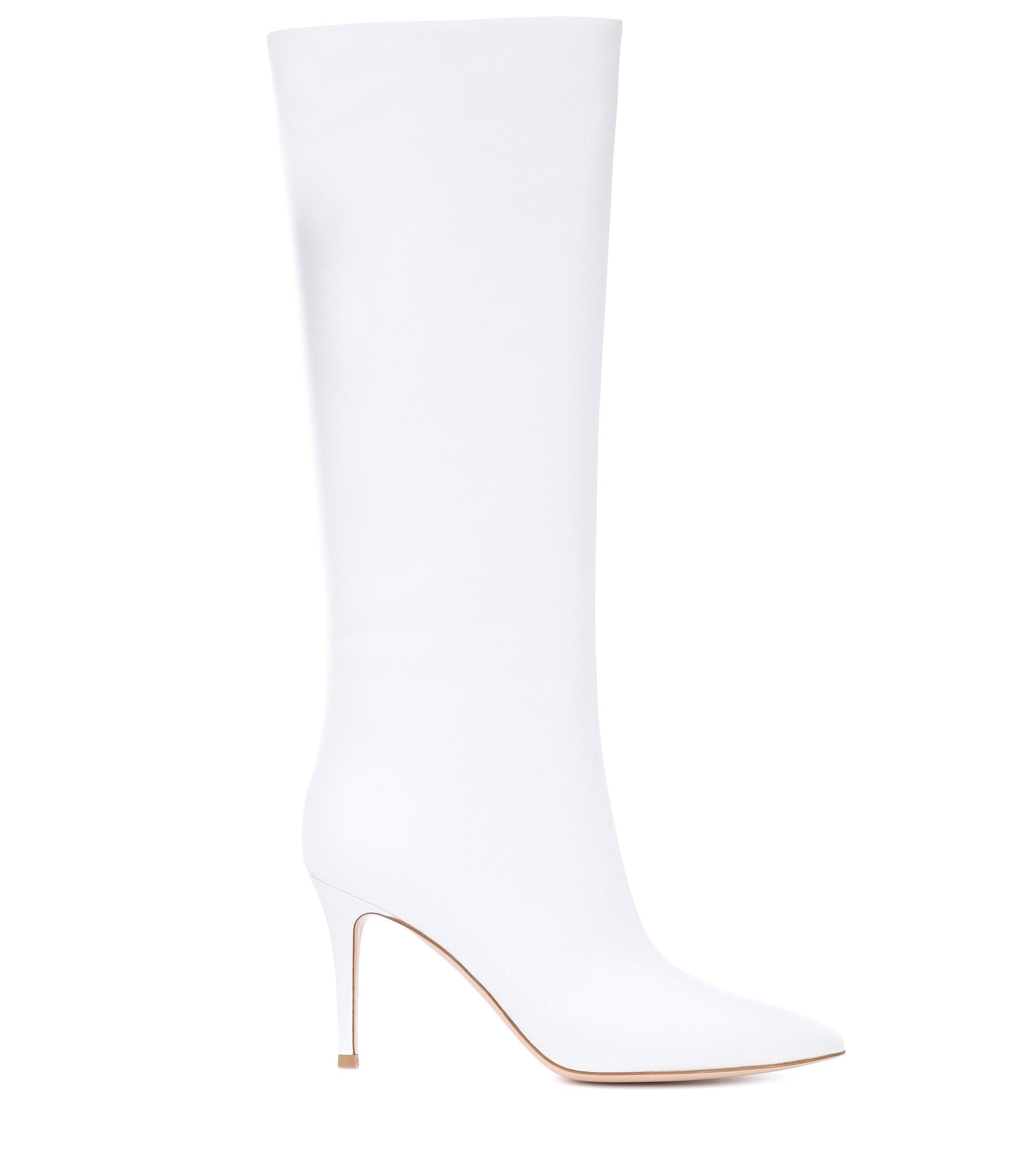 gianvito rossi white boots