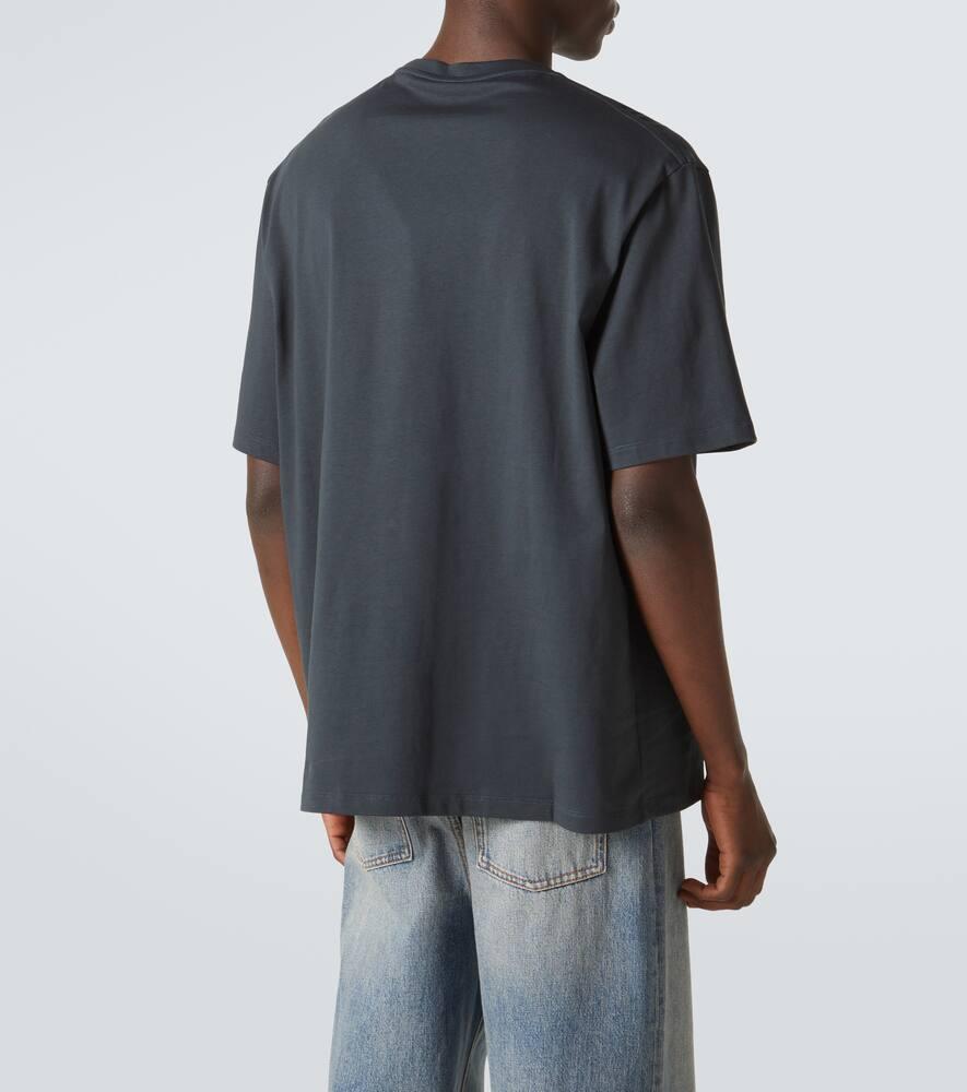 Loewe X Suna Fujita Submarine Cotton Jersey T-Shirt in Blue