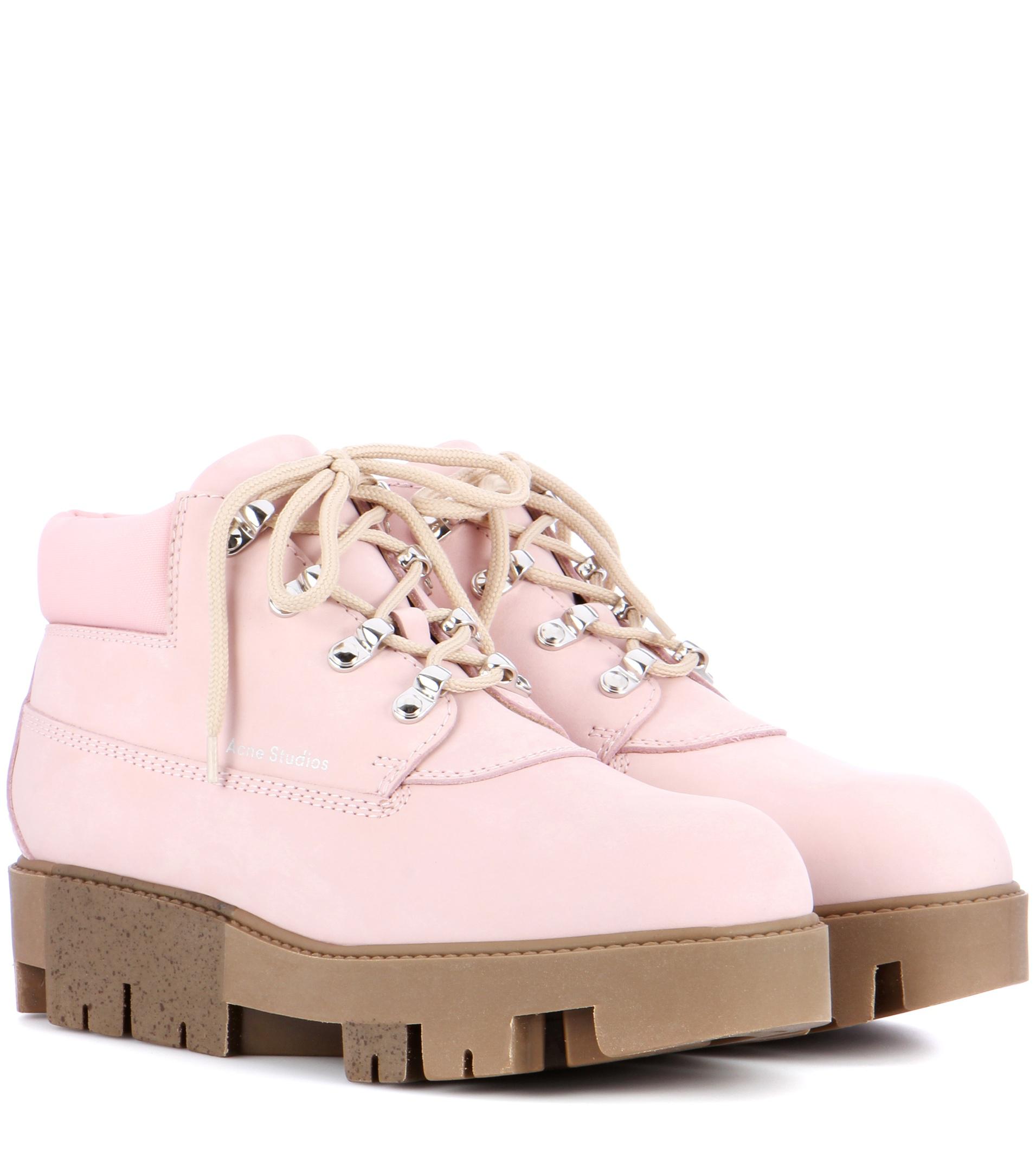 kenzo lace up boots
