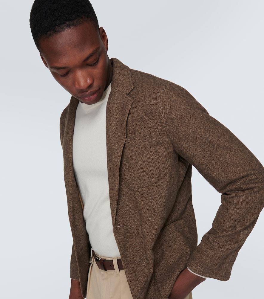 Polo Ralph Lauren Polo Modern Herringbone Blazer in Brown for Men Lyst