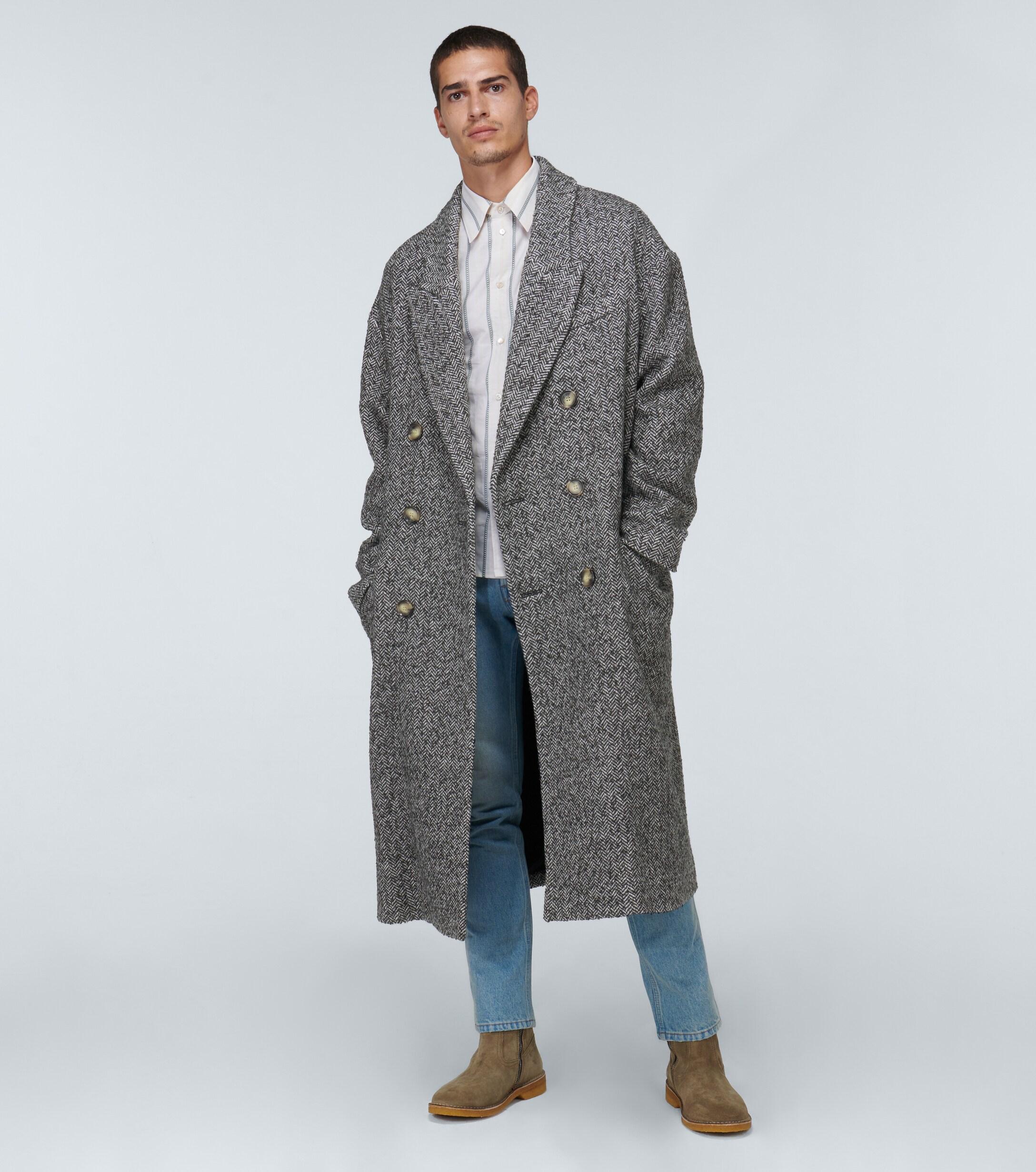 isabel marant double breasted coat