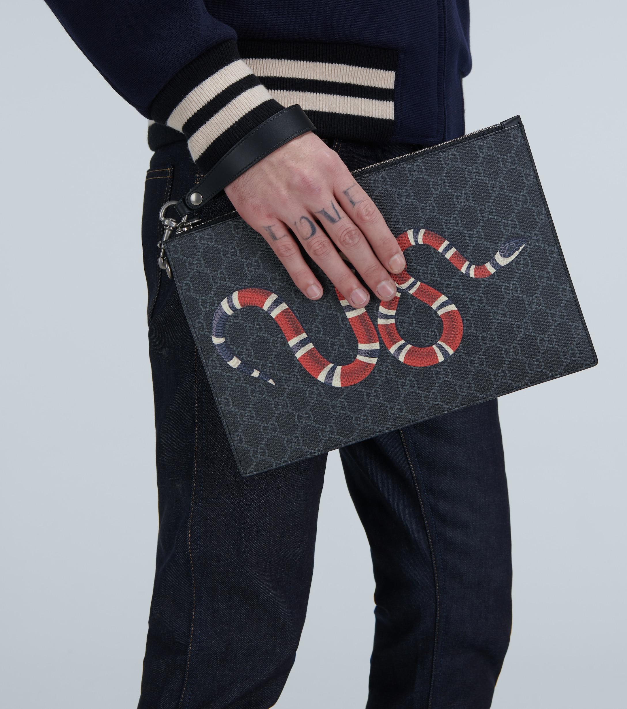 gucci kingsnake pouch