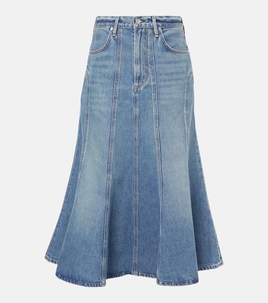 【Citizens of Humanity】 Verona mid-riseデニムミディスカート Citizens of Humanity Verona Column Skirt | Shopbop