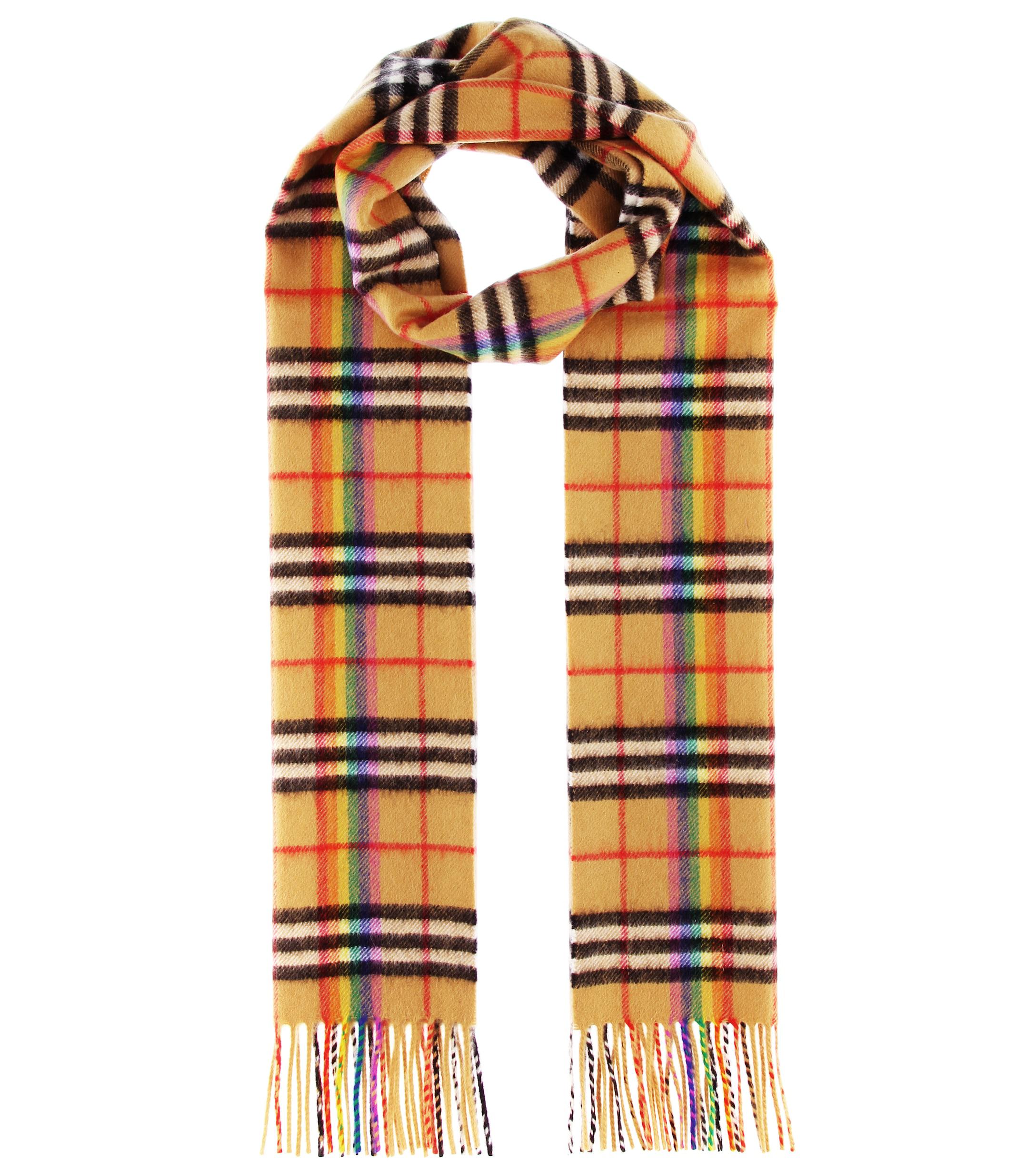 burberry rainbow scarf
