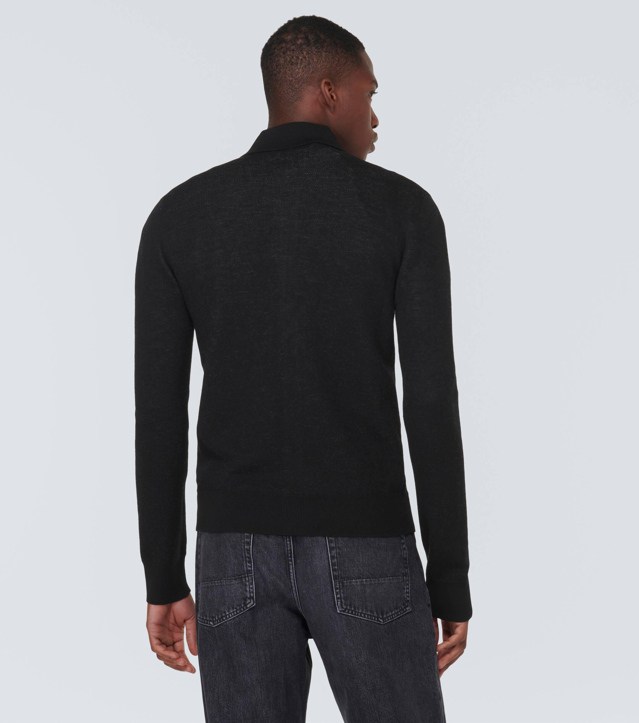 polo t black amiri jeans