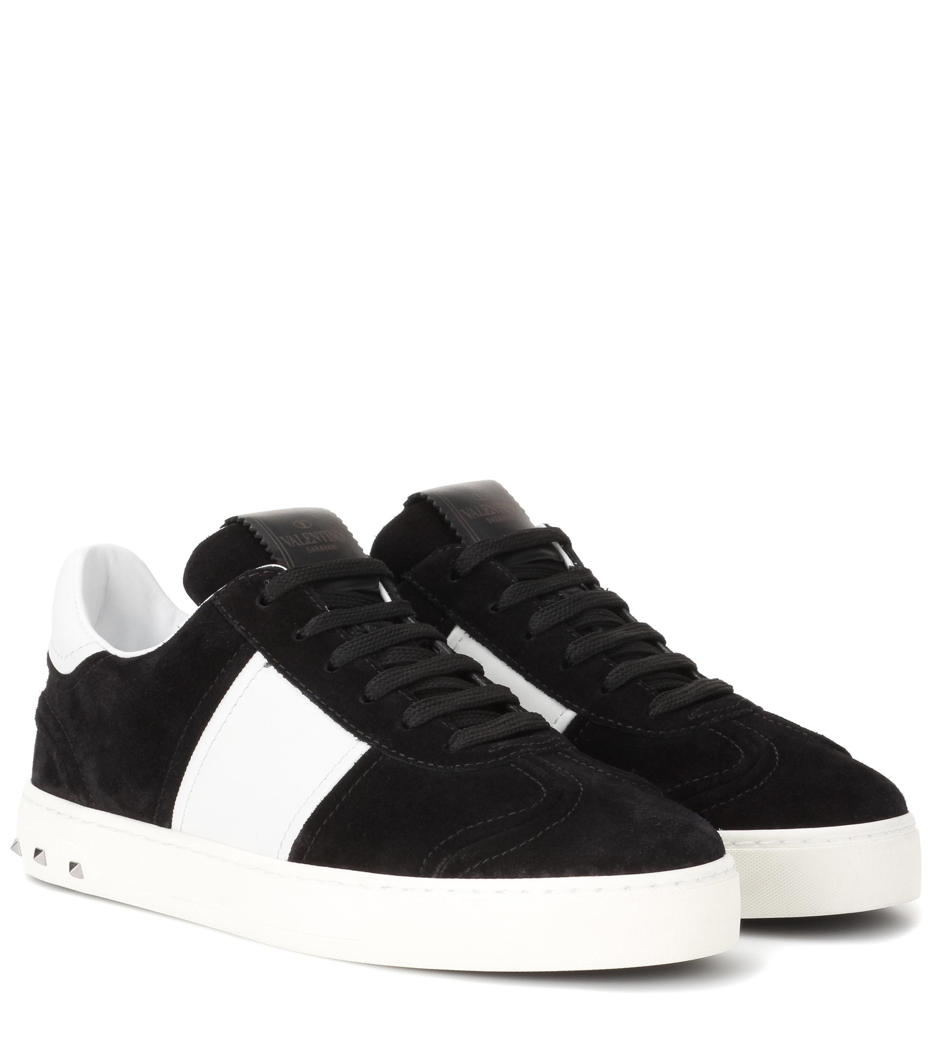 valentino suede sneakers