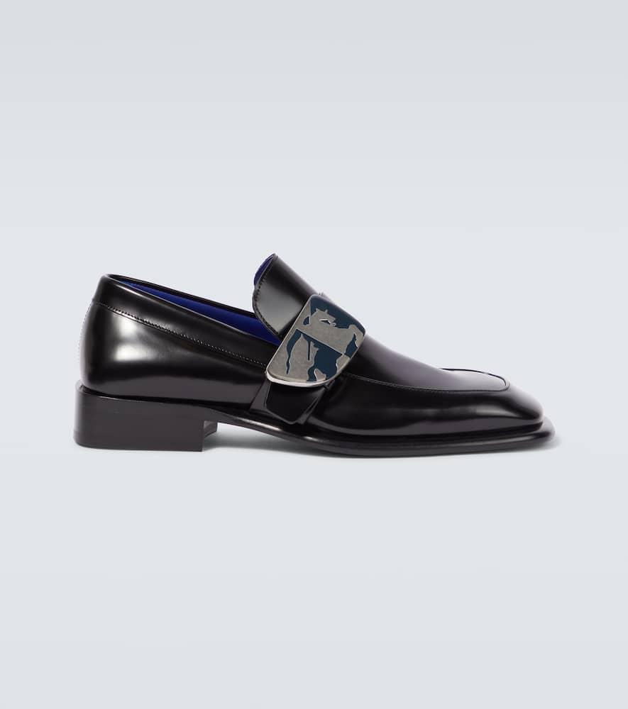 Burberry 'Shield' Loafers in Black for Men | Lyst Canada