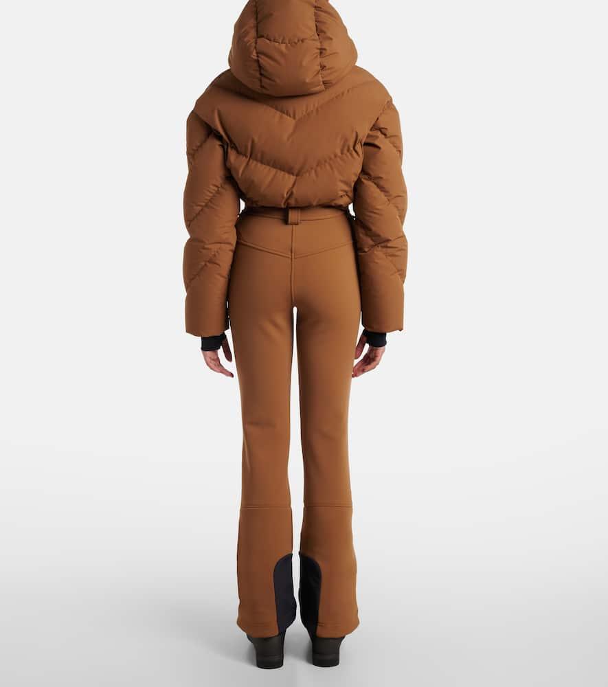 CORDOVA Ajax Quilted Down Ski Suit in Brown Lyst Australia