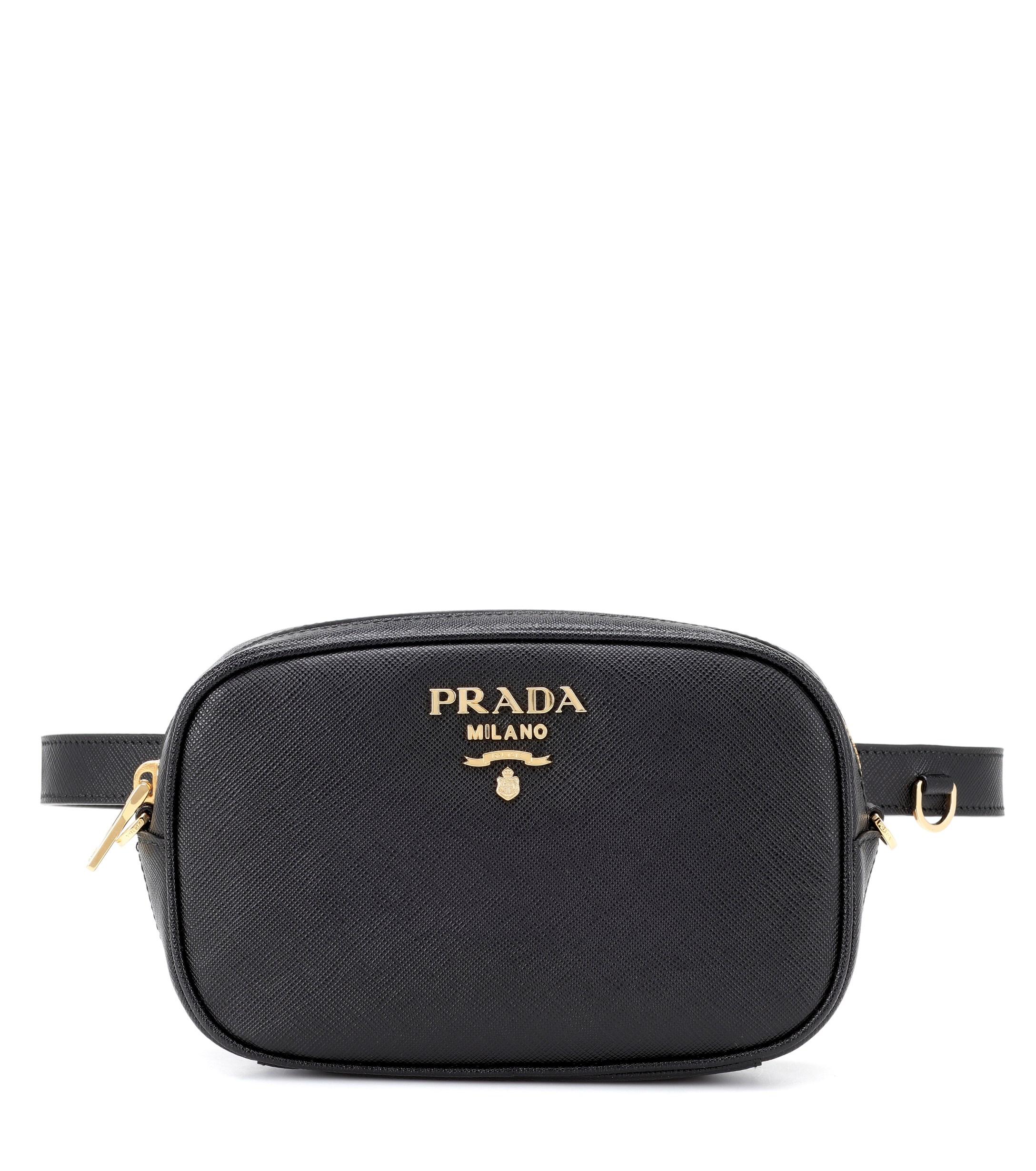 Prada Women's Saffiano Leather Belt