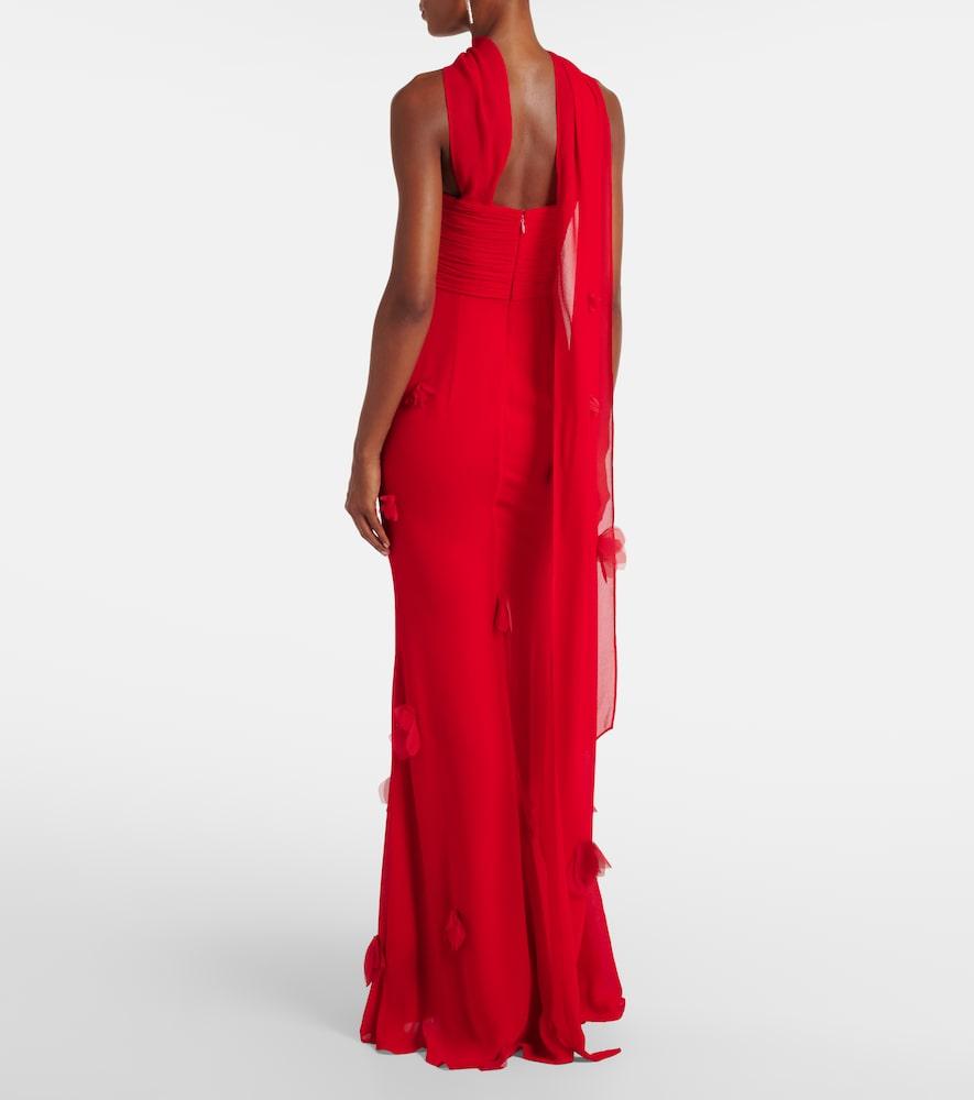 halter dresses women Paths Cross Maxi Dress Black / L