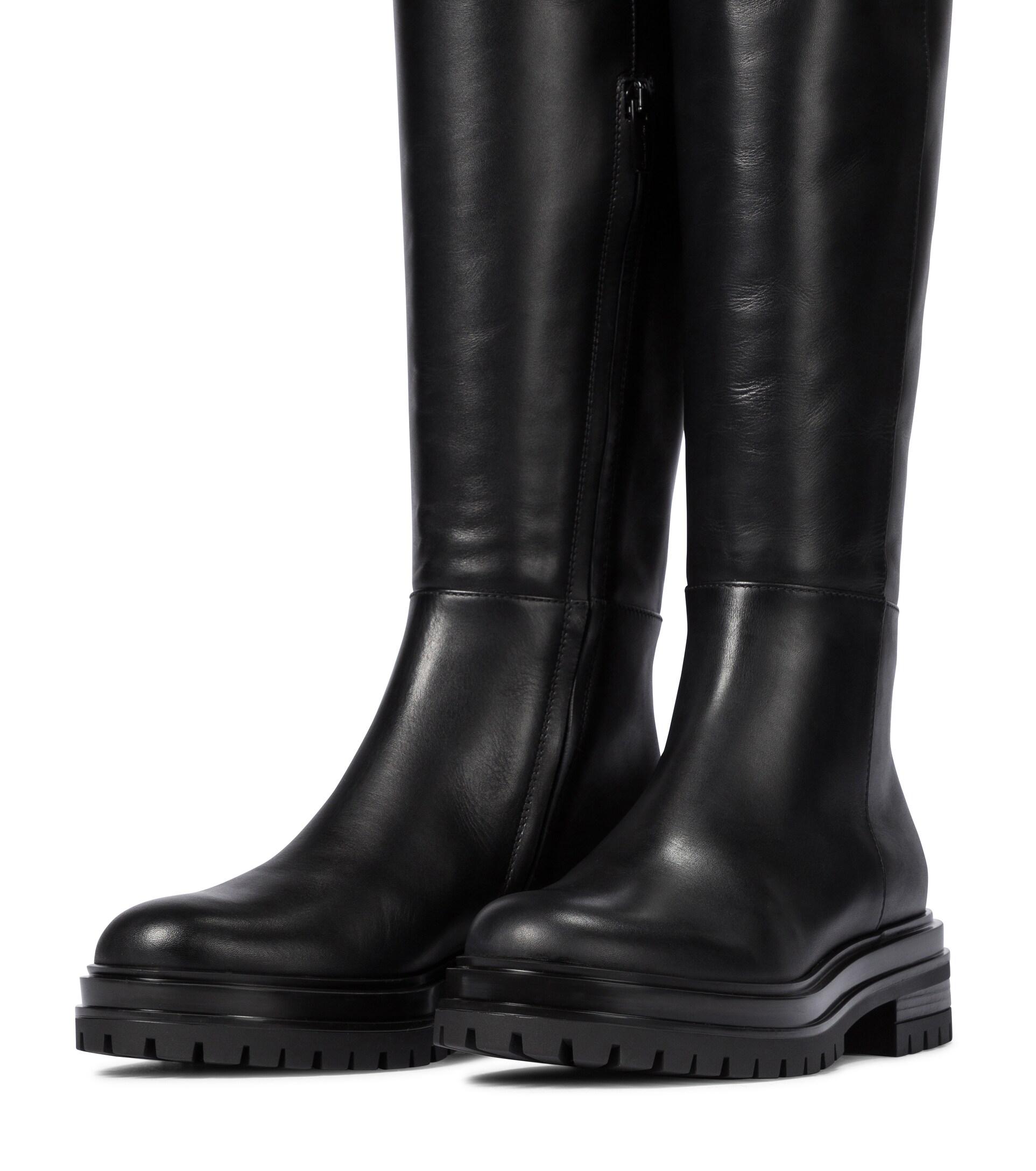 Gianvito Rossi Quinn Leather Over-the 