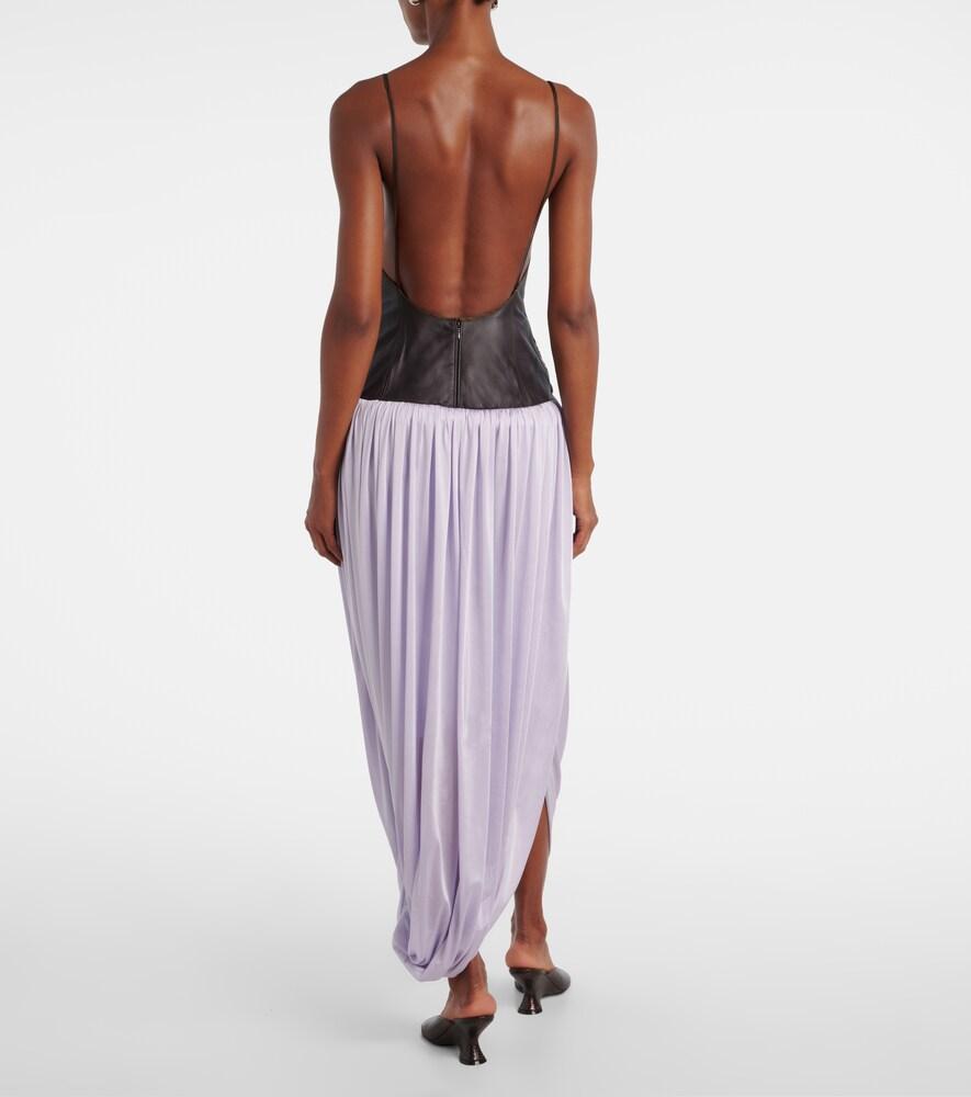 jacques wei gathered maxi dress Jacques Wei Gathered Maxi Dress In Black - 20% Off