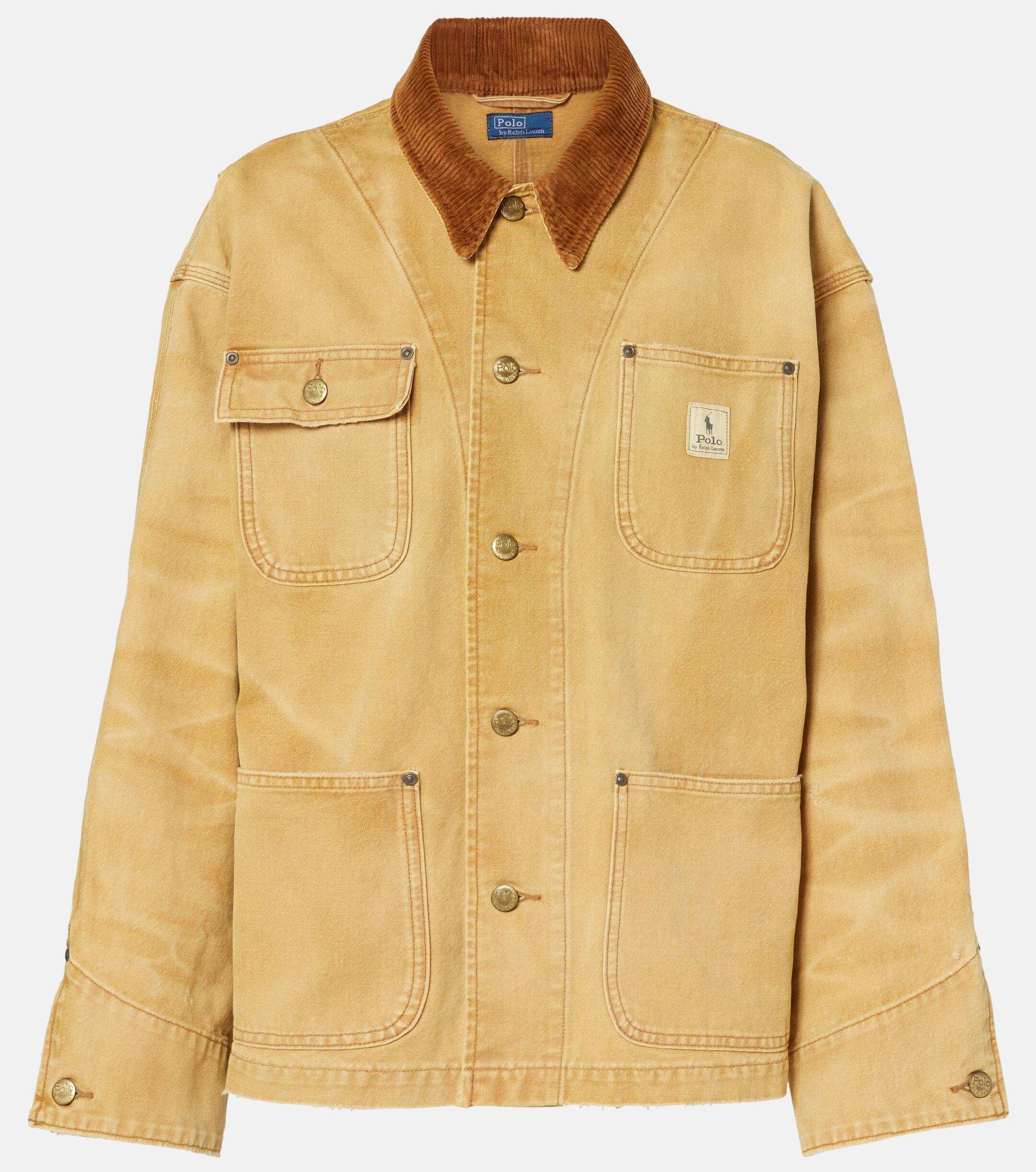 ジャケット・アウター Polo RalphLauren Cotton Work Jacket Polo Ralph Lauren Cotton Ralph's Garage Jacket | Harrods US