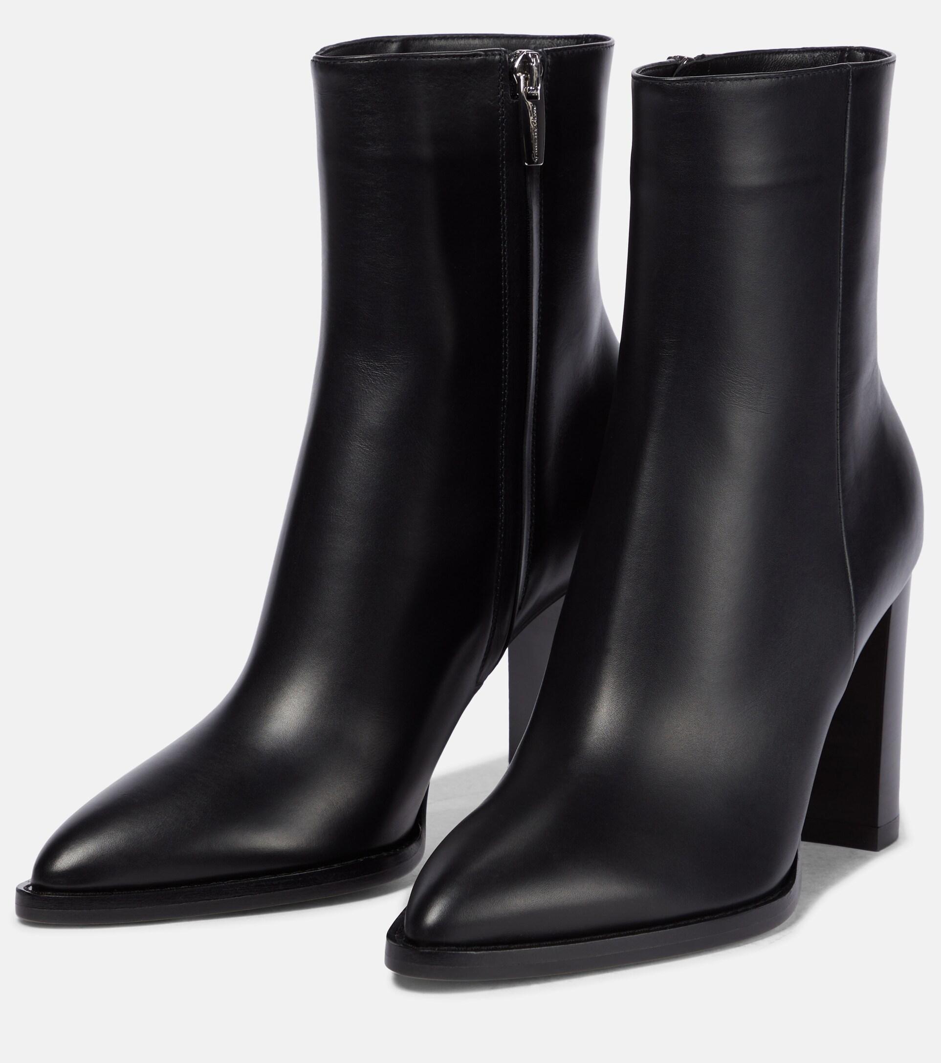 GIANVITO ROSSI River 85 アンクルブーツ39